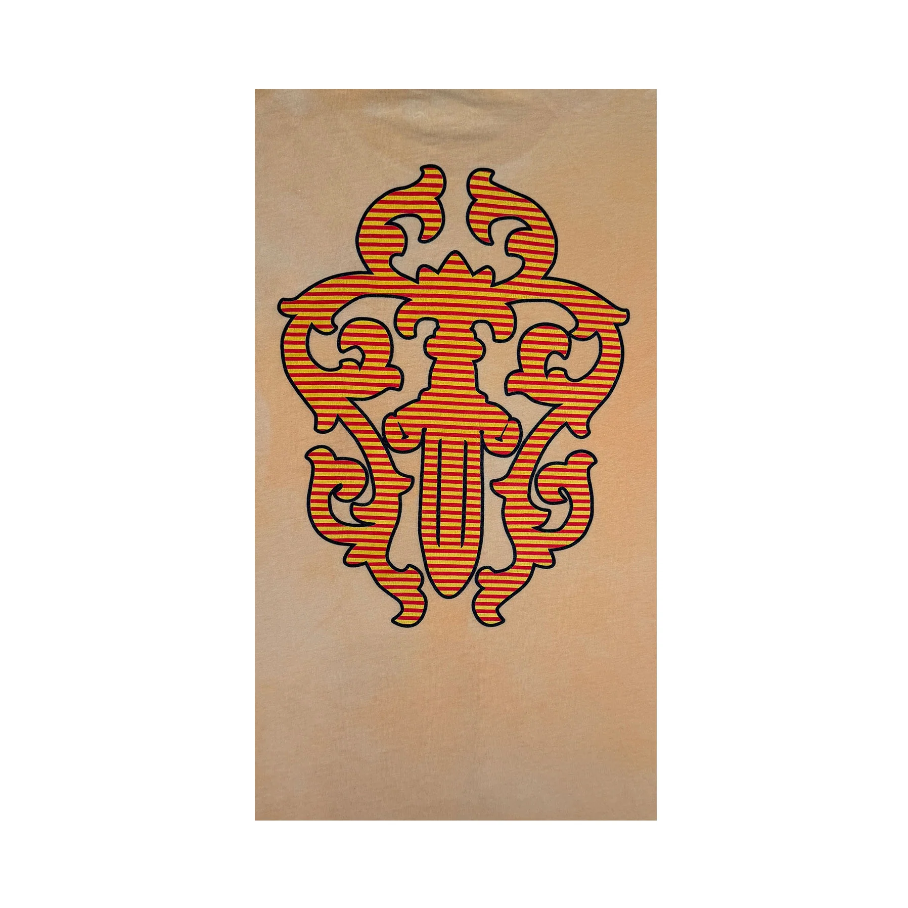 Chrome Hearts Miami Exclusive Dagger Pocket Tee Orange [USED] - L (Used) - Image 5