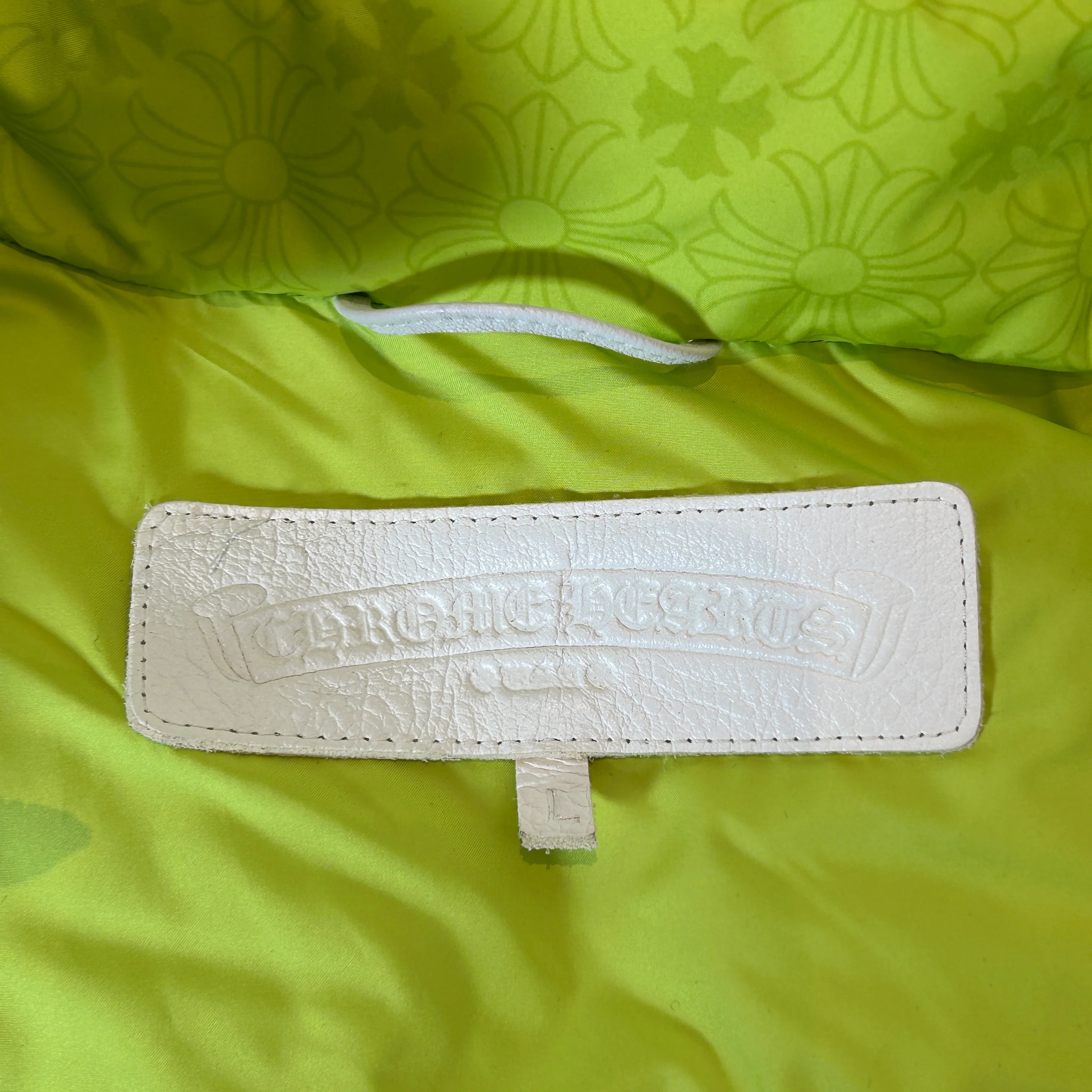 Chrome Hearts Plus Monogram Print Down Jacket [USED] - L (Used) - Image 7