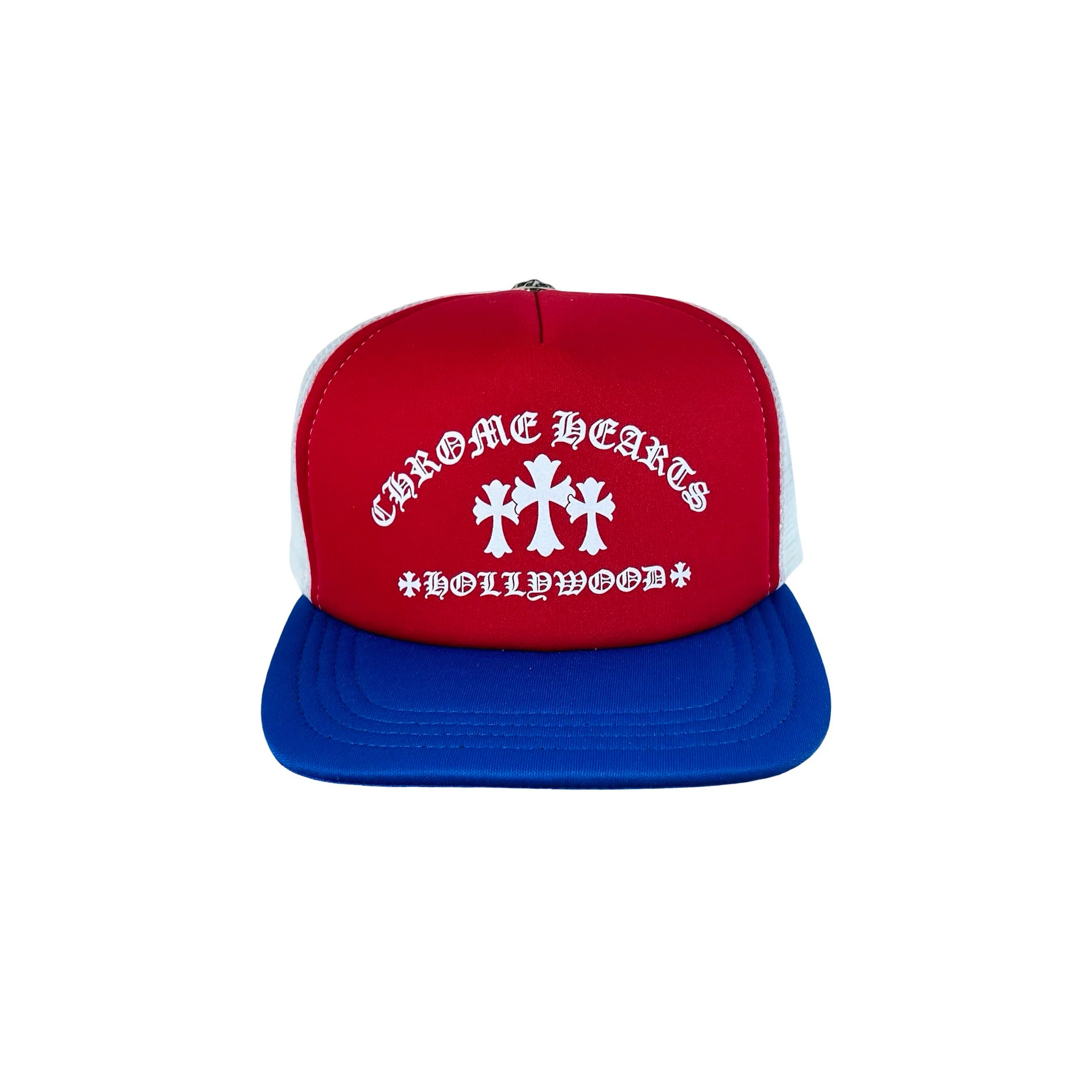 Chrome Hearts Red White Blue Trucker Hat 2026