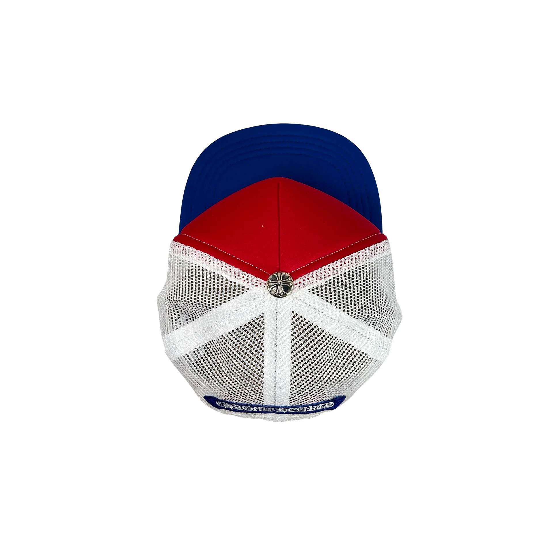 Chrome Hearts Red White Blue Trucker Hat 2026 - Image 3
