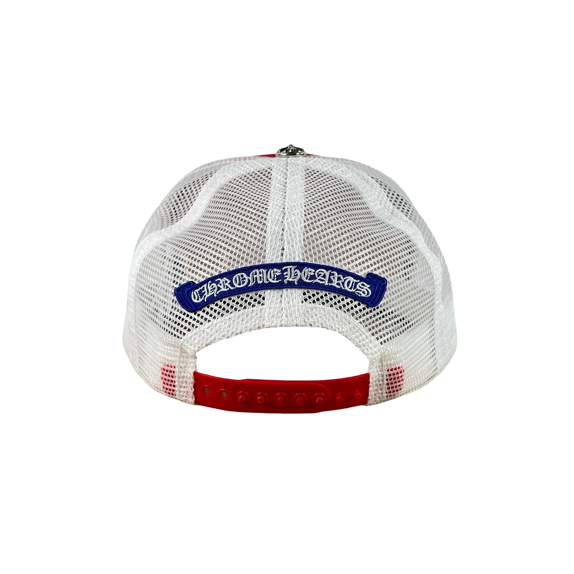 Chrome Hearts Red White Blue Trucker Hat 2026 - Image 4