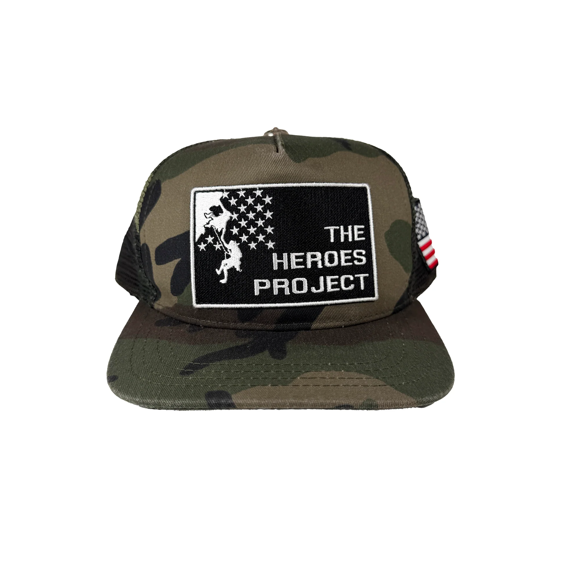 Chrome Hearts The Heroes Project Trucker Hat Camo