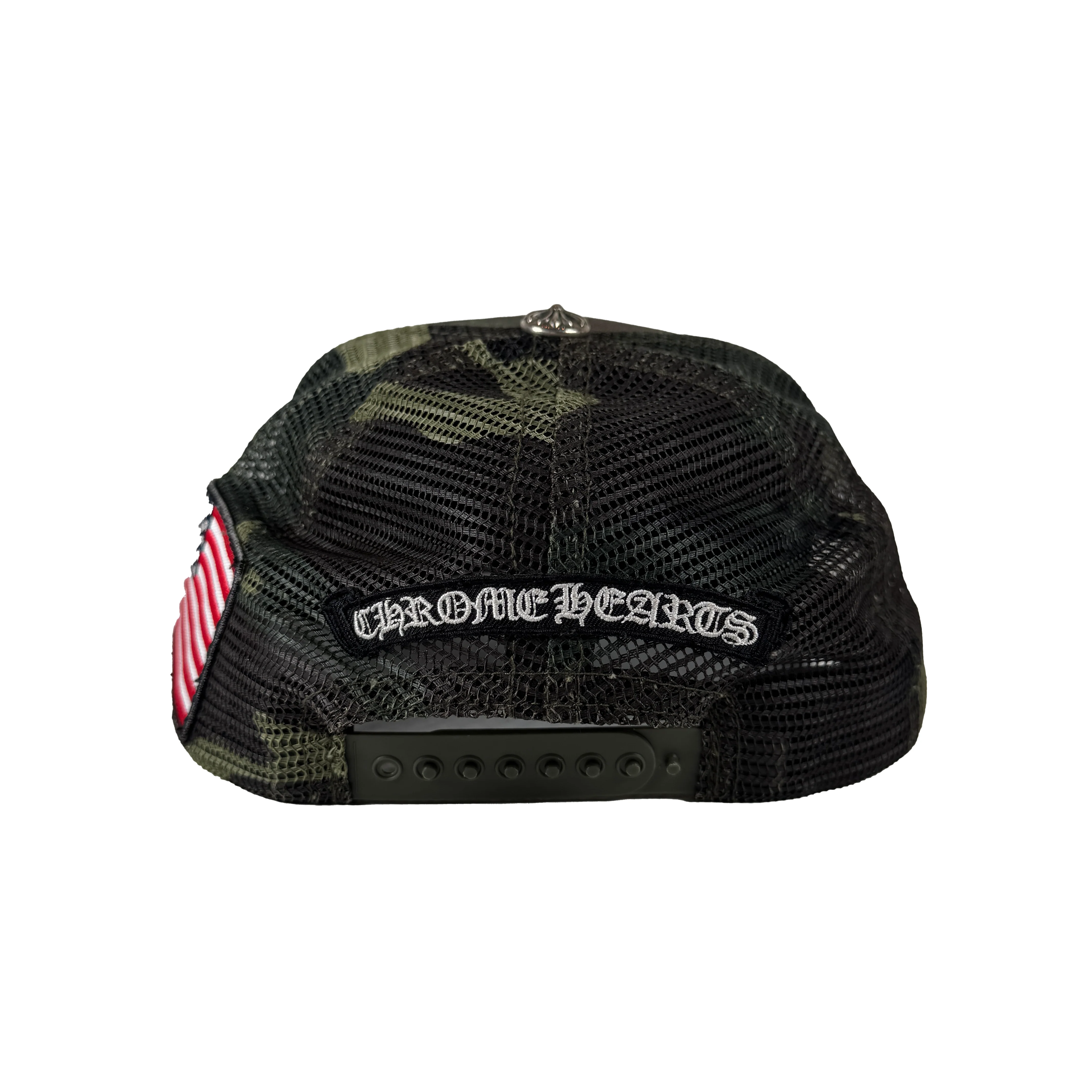 Chrome Hearts The Heroes Project Trucker Hat Camo - Image 3