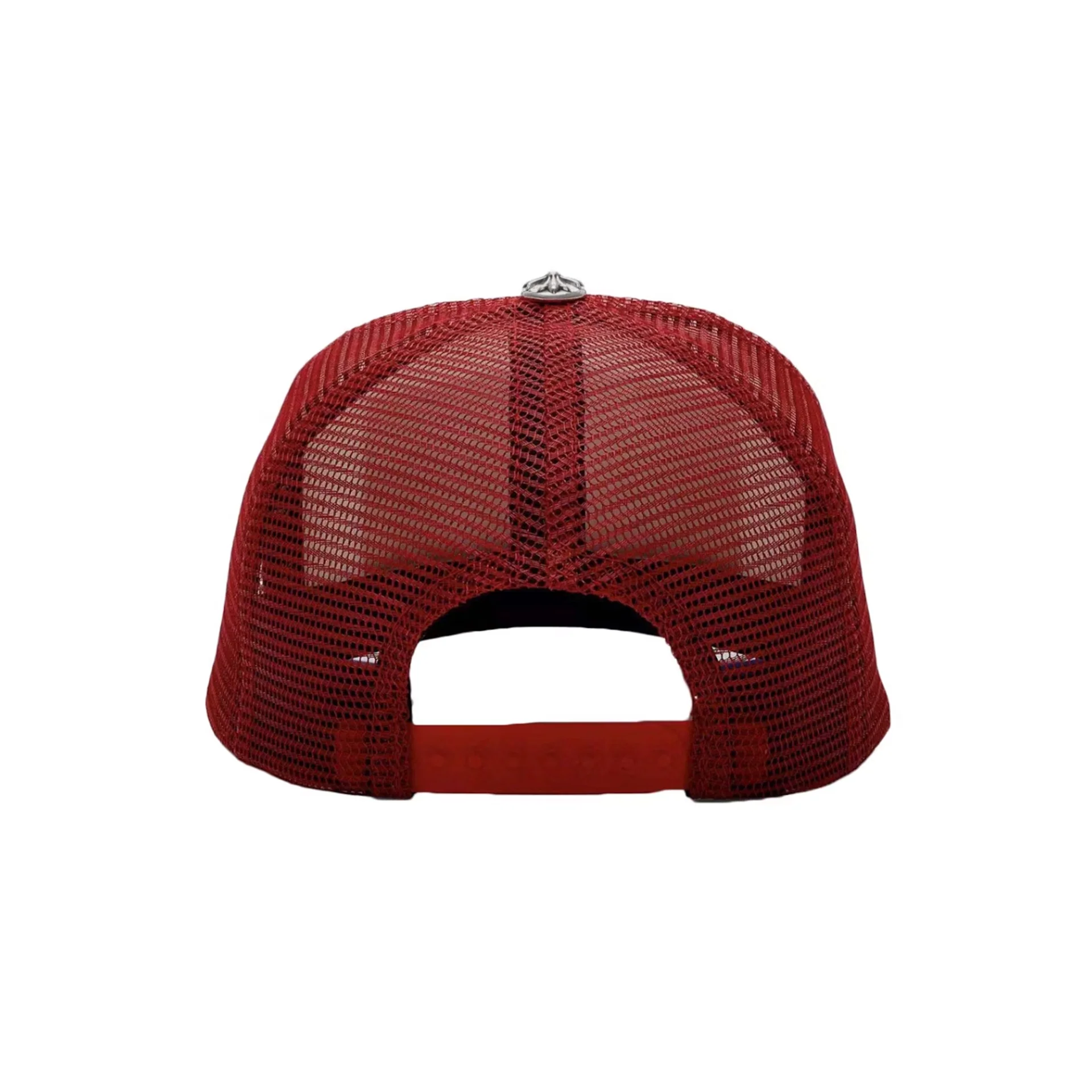 Chrome Hearts Trucker Hat Blue/Red/White - Image 2