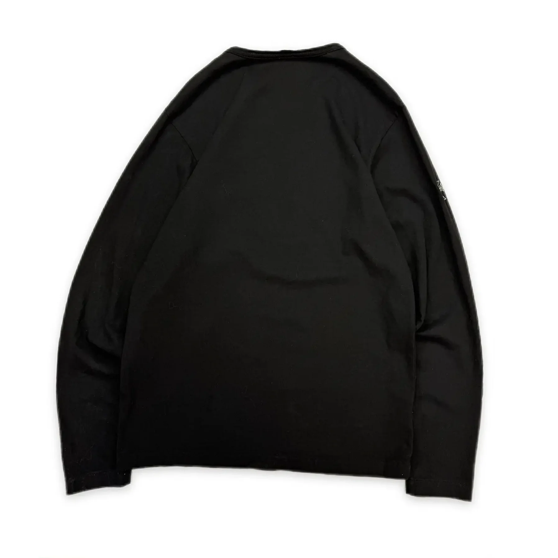 Chrome Hearts ‘Why Not’ Cross Embroidered Front Pocket Long Sleeve - Image 2