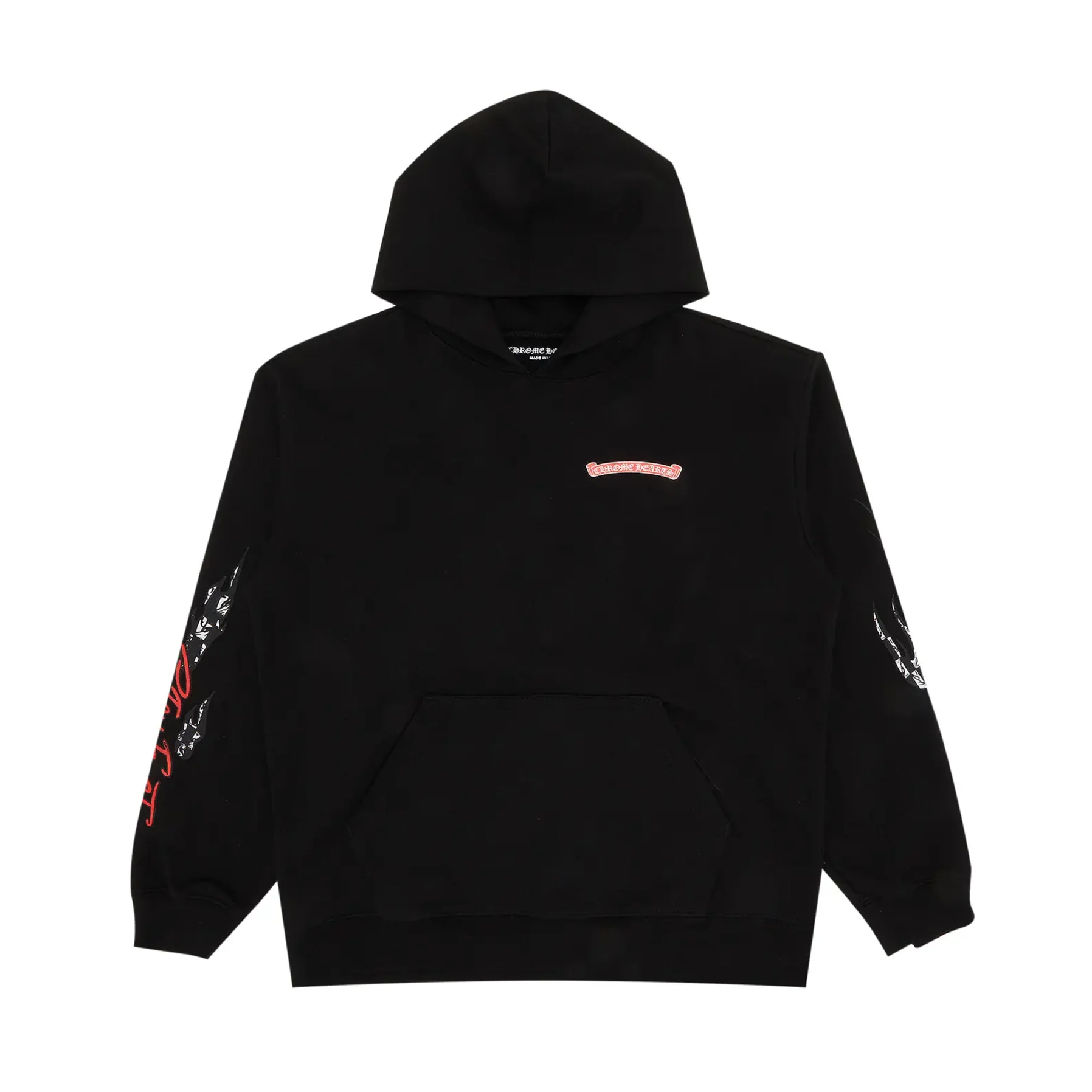 Chrome Hearts x Matty Boy Stay Fast Hoodie 'Black' - Image 2