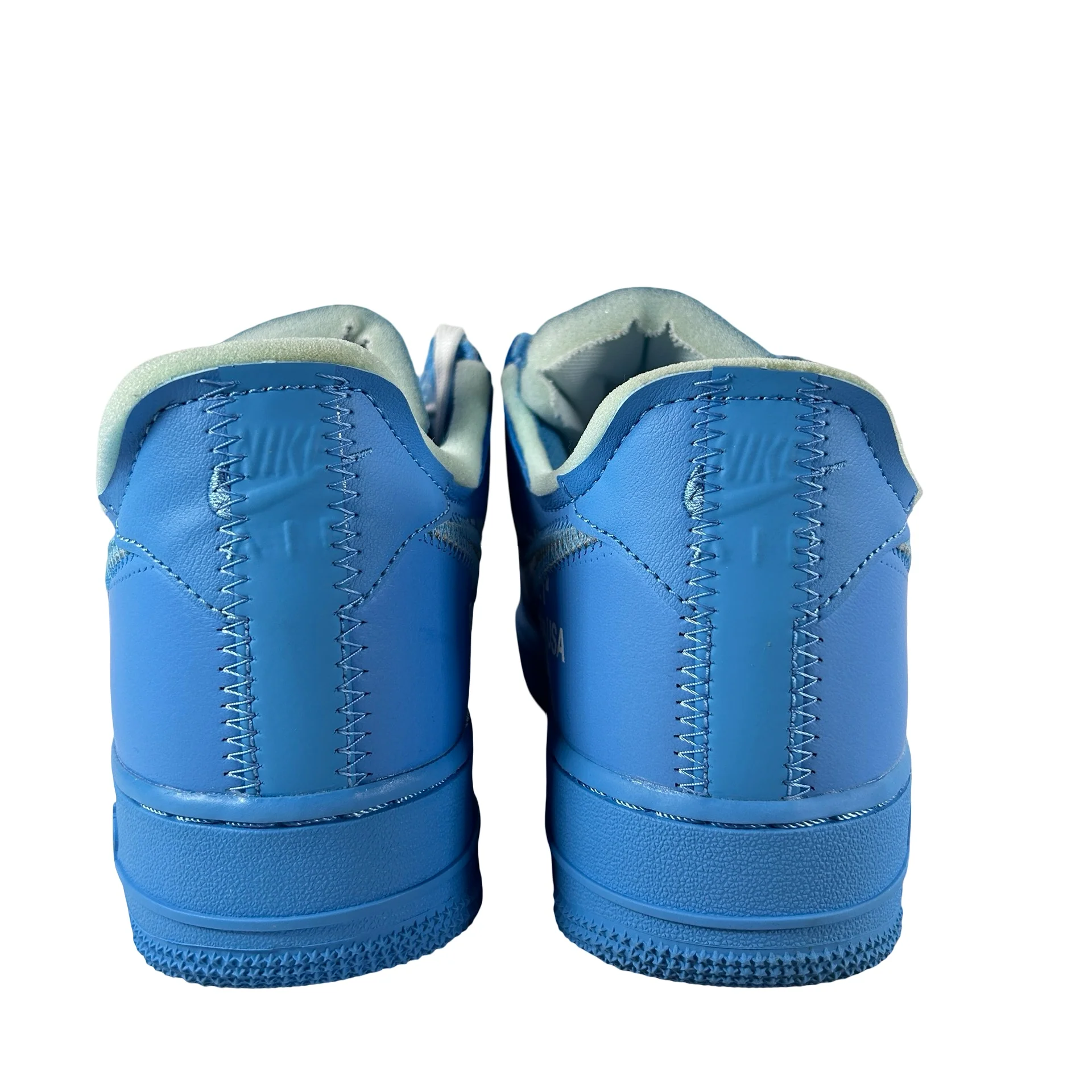 CI1173 400 Off White Nike Air Force 1 Low '07 MCA University Blue [USED] - 8 M (VVNDS) - Image 3