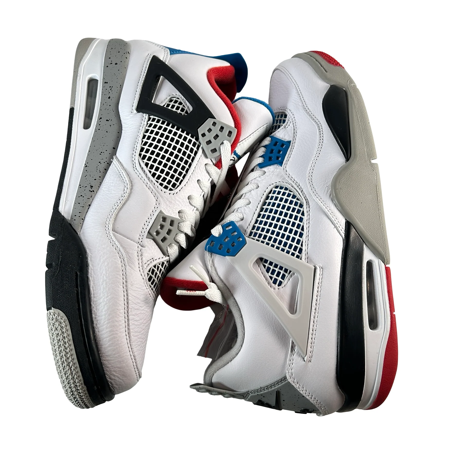 CI1184 140 Jordan 4 Retro What The - 11 M (Yellowing) - Image 5