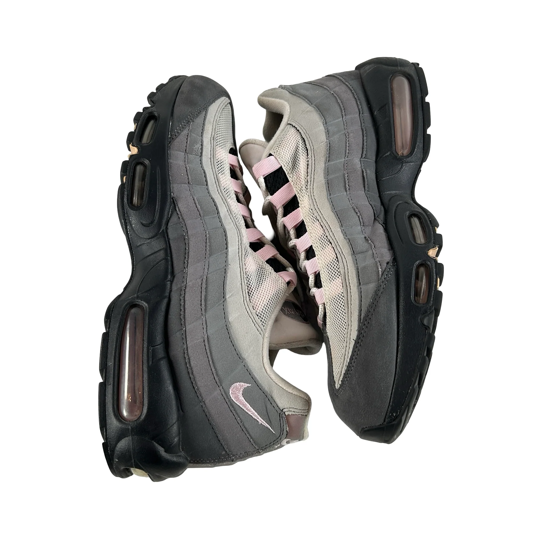 CJ0588 001 Nike Air Max 95 Gunsmoke Pink Foam [USED] - 12 M (Used) (Replace Box) - Image 4
