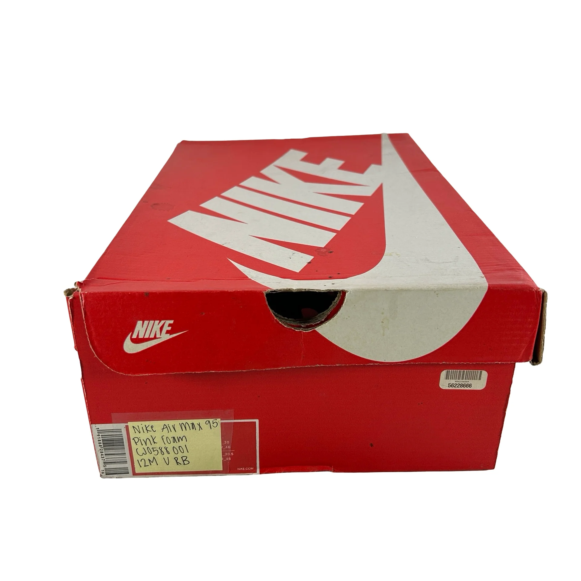 CJ0588 001 Nike Air Max 95 Gunsmoke Pink Foam [USED] - 12 M (Used) (Replace Box) - Image 7