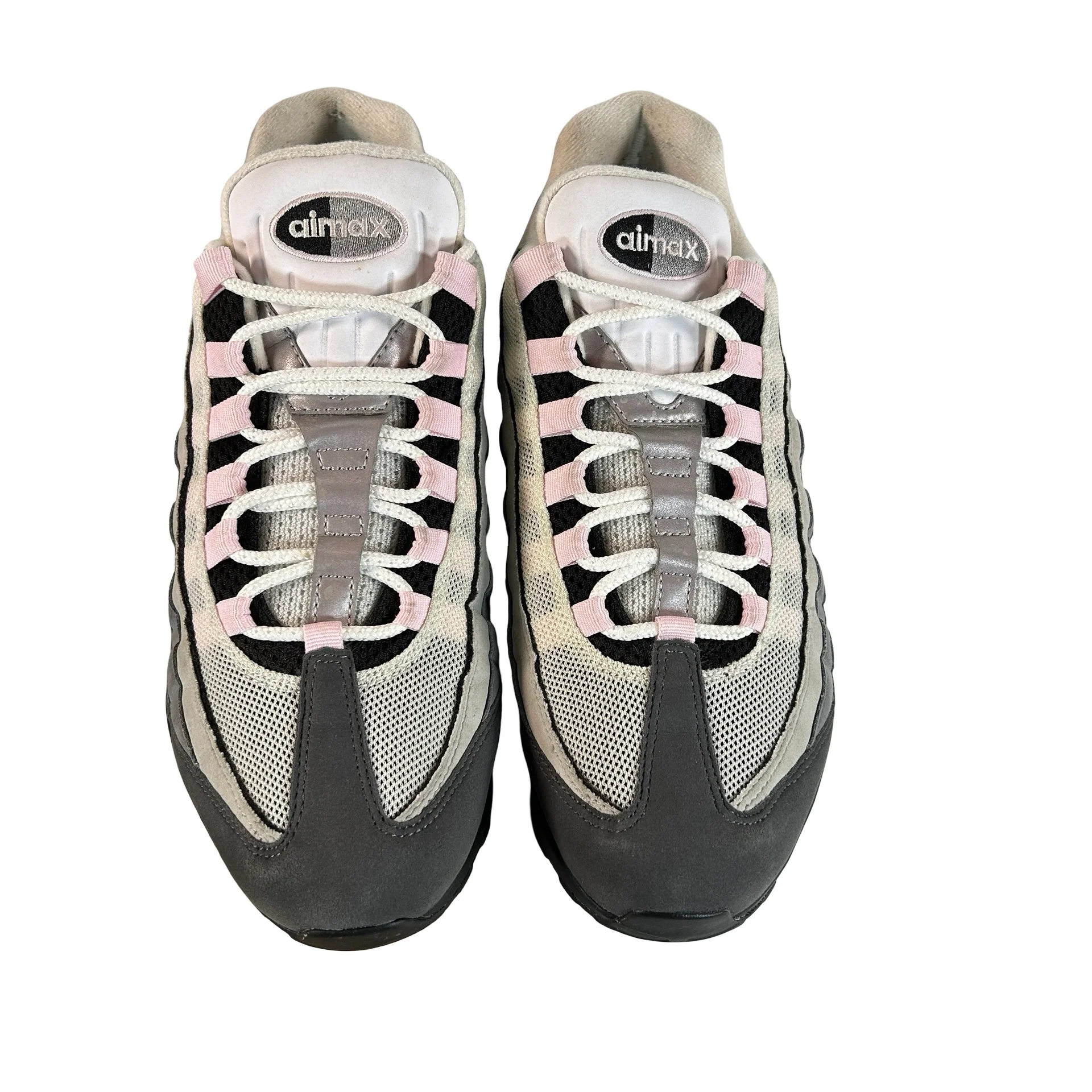 CJ0588 001 Nike Air Max 95 Gunsmoke Pink Foam [USED] - 9 M (Used) (Replace Box) - Image 2