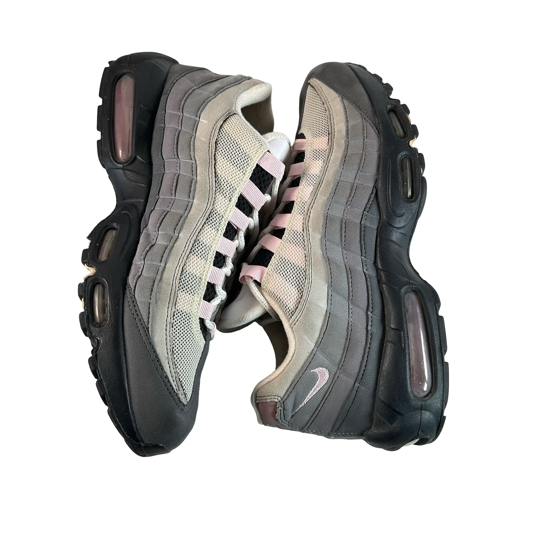 CJ0588 001 Nike Air Max 95 Gunsmoke Pink Foam [USED] - 9 M (Used) (Replace Box) - Image 5