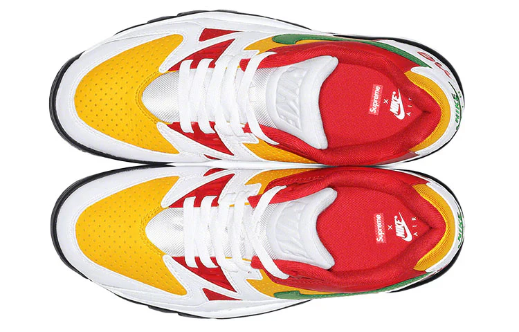 CJ5291 100 Nike Cross Trainer Low Supreme White Yellow Red - Image 2