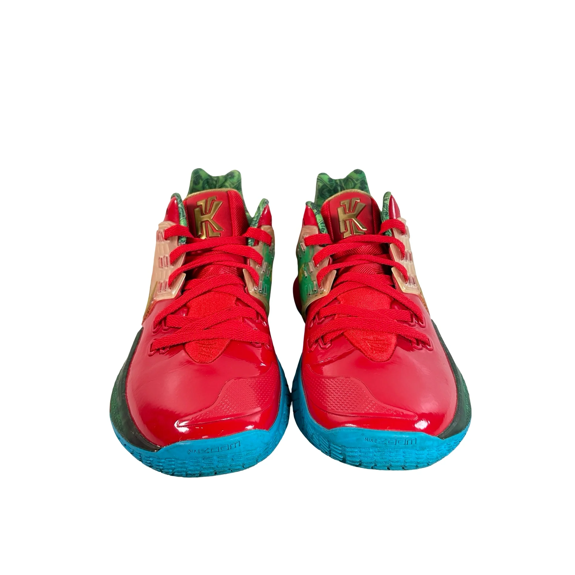 CJ6953 600 Nike Kyrie 2 Low Spongebob Mr Krabs [USED] - 10 M (Used) - Image 2