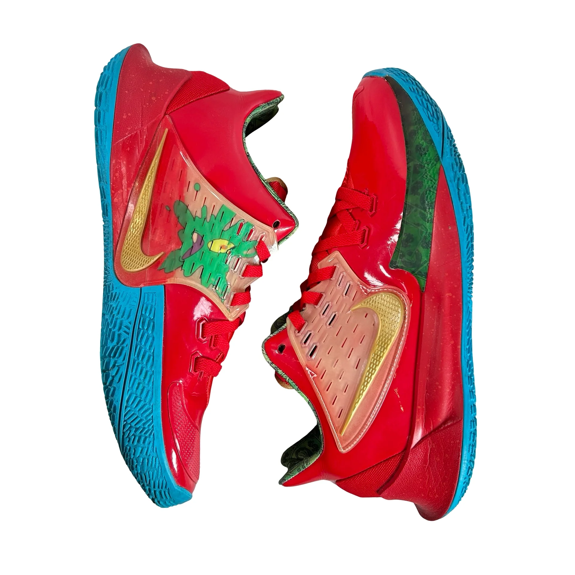 CJ6953 600 Nike Kyrie 2 Low Spongebob Mr Krabs [USED] - 10 M (Used) - Image 5
