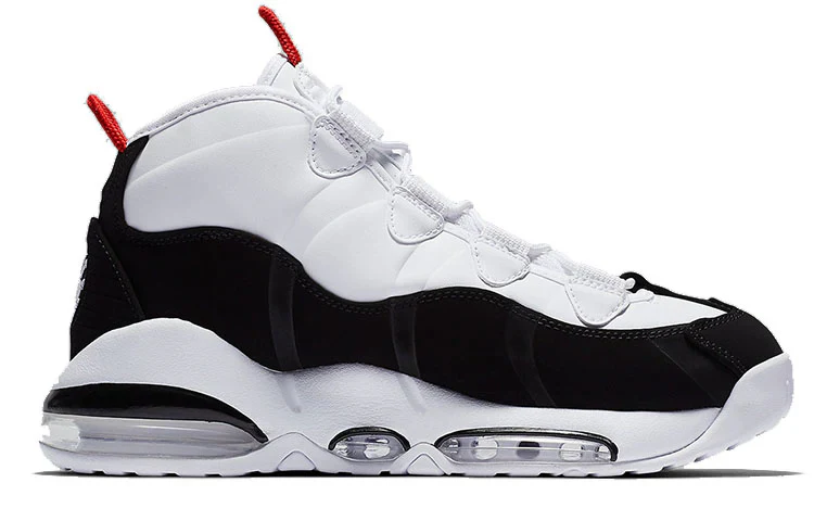CK0892 101 Nike Air Max Uptempo 95 White Red Black - Image 2