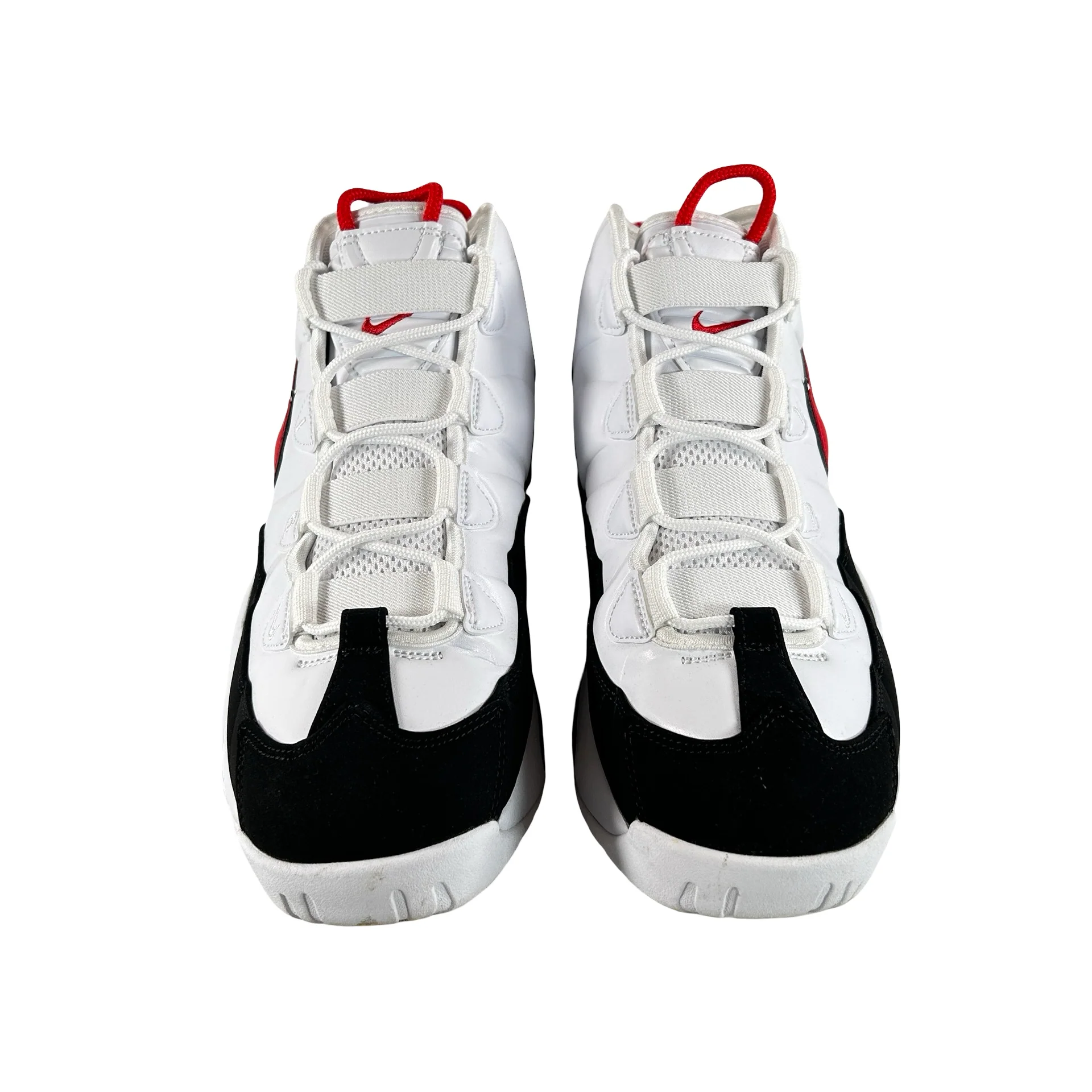 CK0892 101 Nike Air Max Uptempo 95 White Red Black [USED] - 12 M (Used) - Image 2