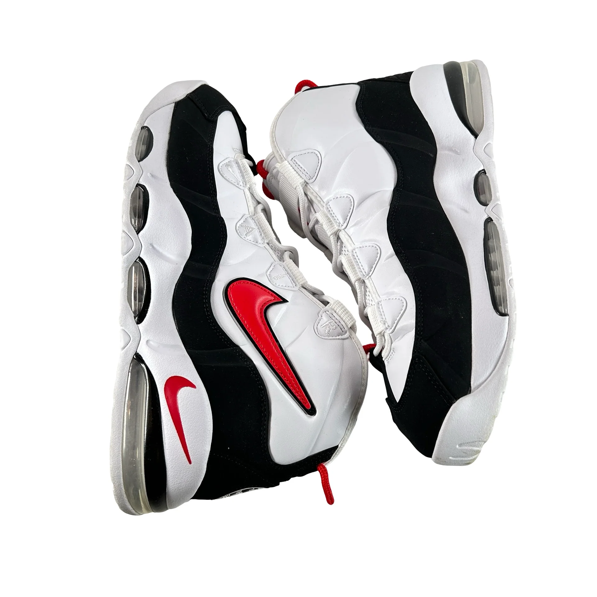 CK0892 101 Nike Air Max Uptempo 95 White Red Black [USED] - 12 M (Used) - Image 4