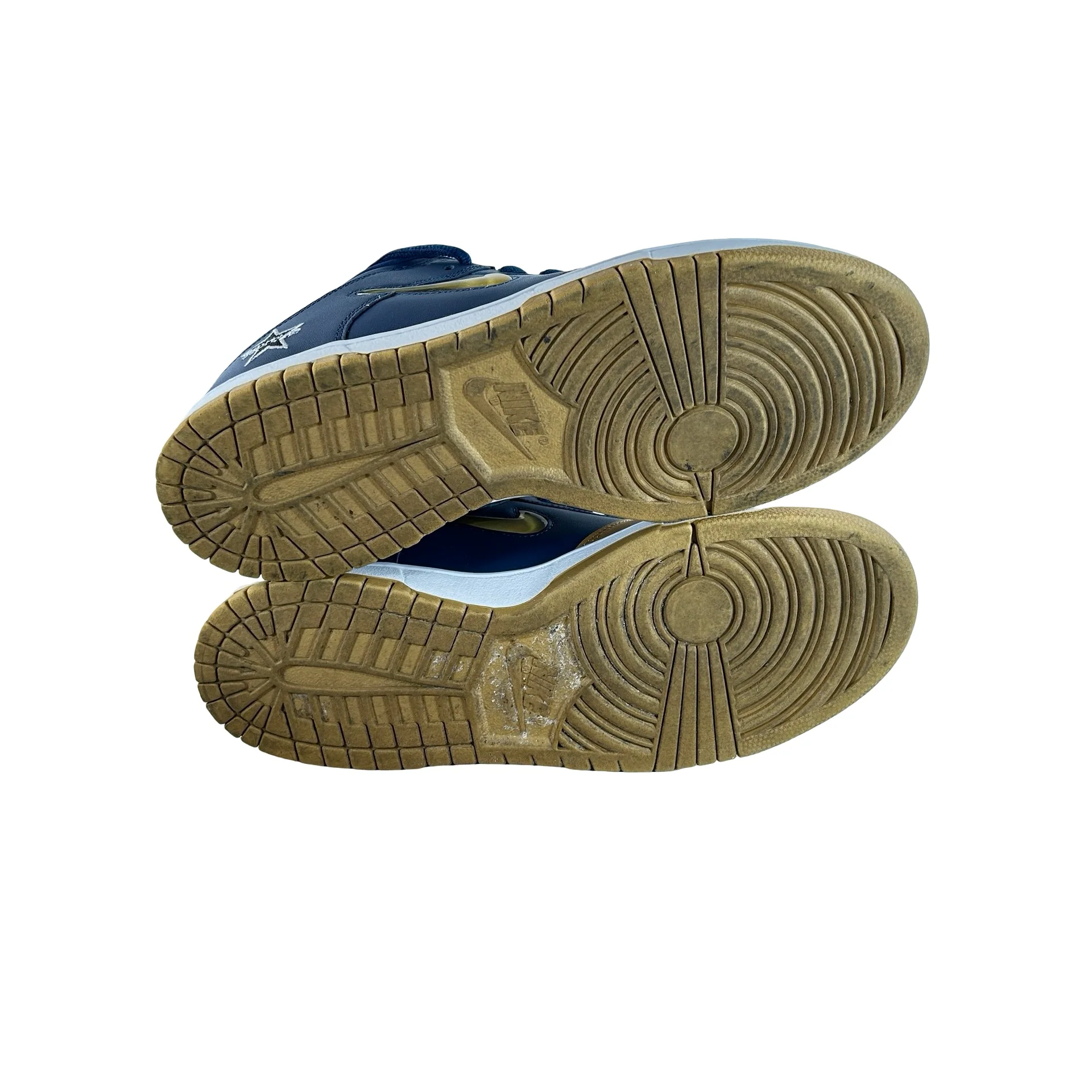 CK3480 700 Nike SB Dunk Low Supreme Jewel Swoosh Gold [USED] - 11 M (Used) - Image 6