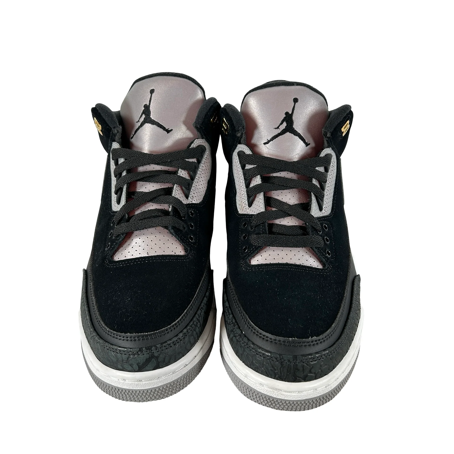 CK4348 007 Jordan 3 Retro Tinker Black Cement Gold [USED] - 11 M (Used) - Image 2