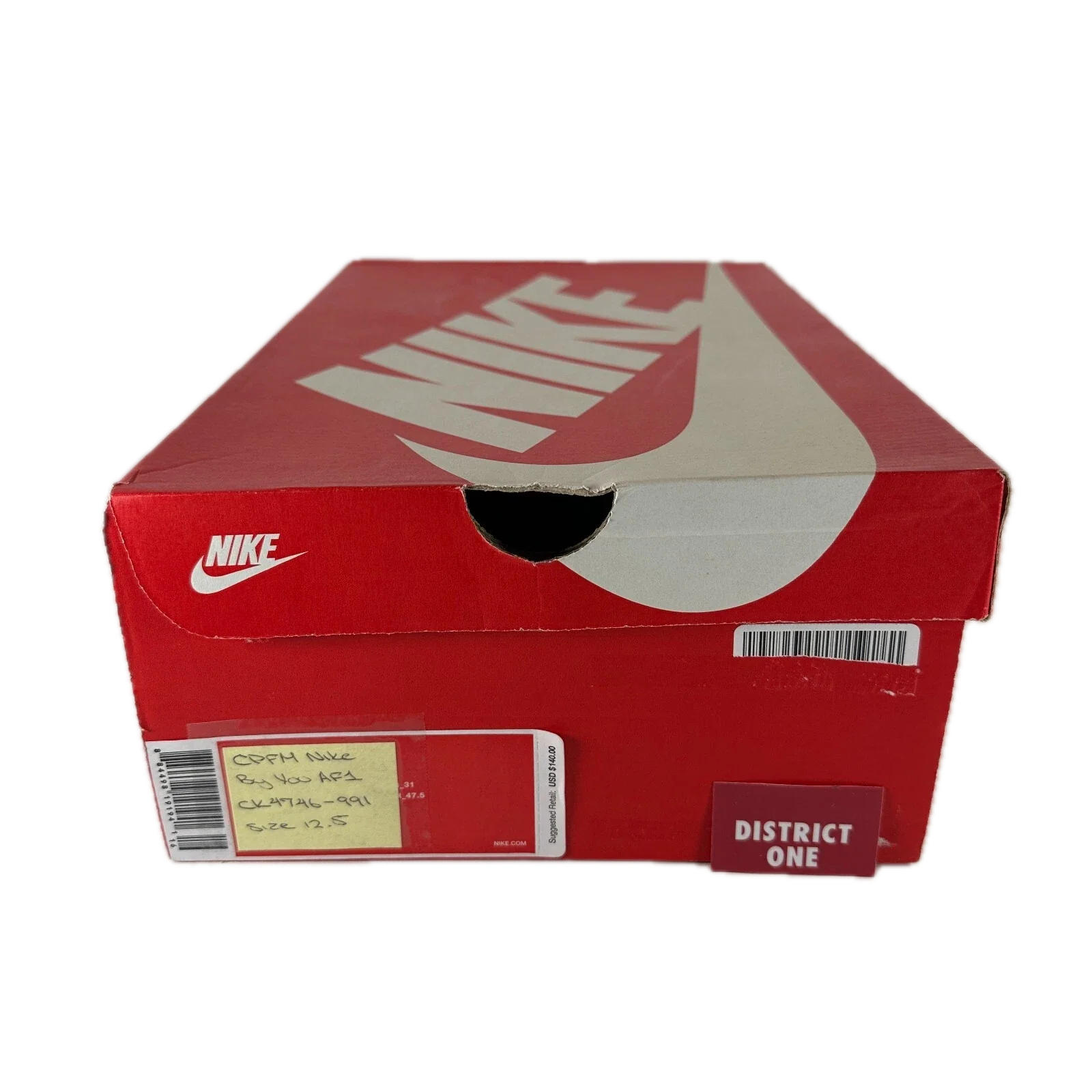 CK4746 991 Cactus Plant Flea Market Nike By You Air Force 1 [USED] - 12.5 M (Used) (Replace Box) - Image 7