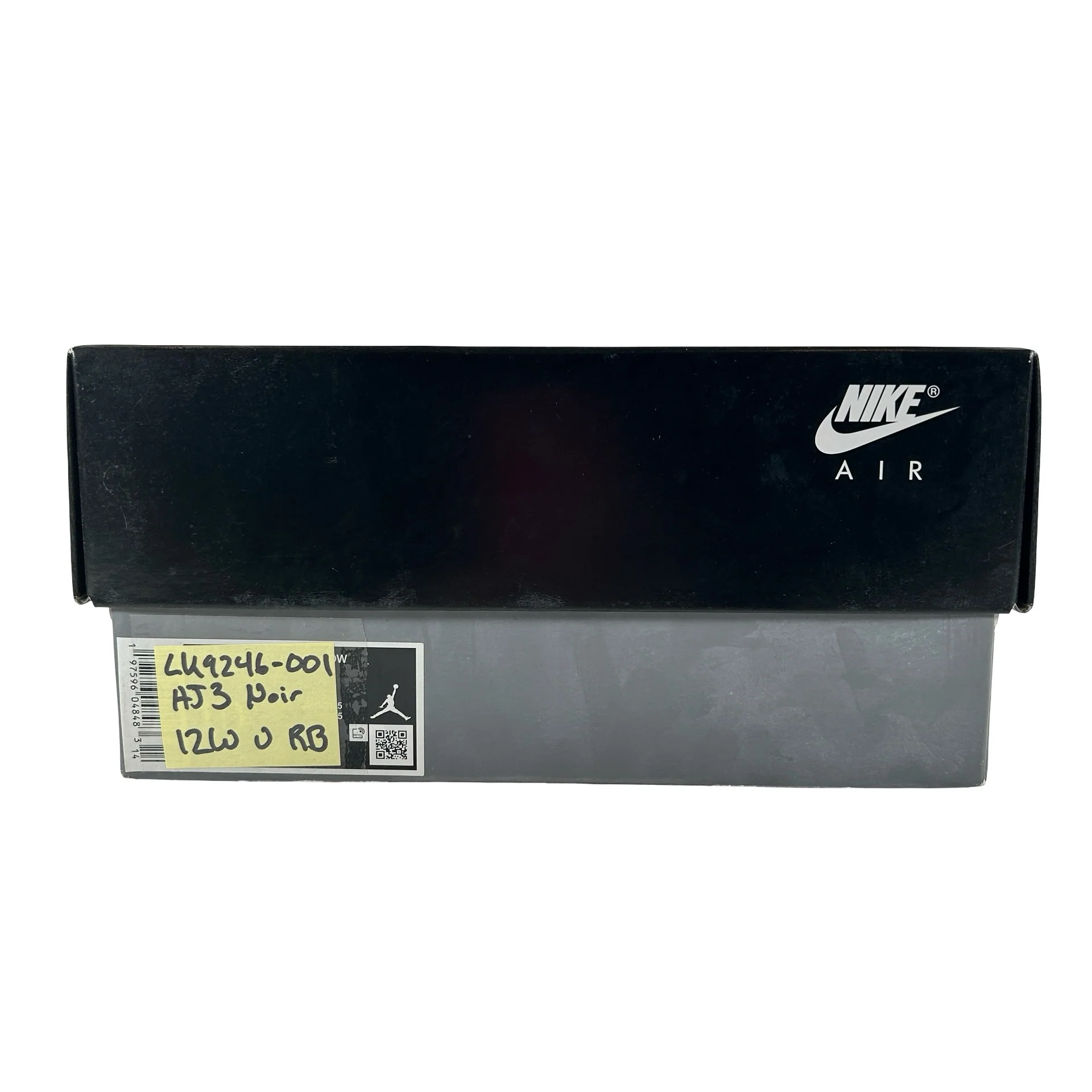 CK9246 001 Jordan 3 Retro Off Noir (Women's) [USED] - 12 W (Used) (Replace Box) - Image 7