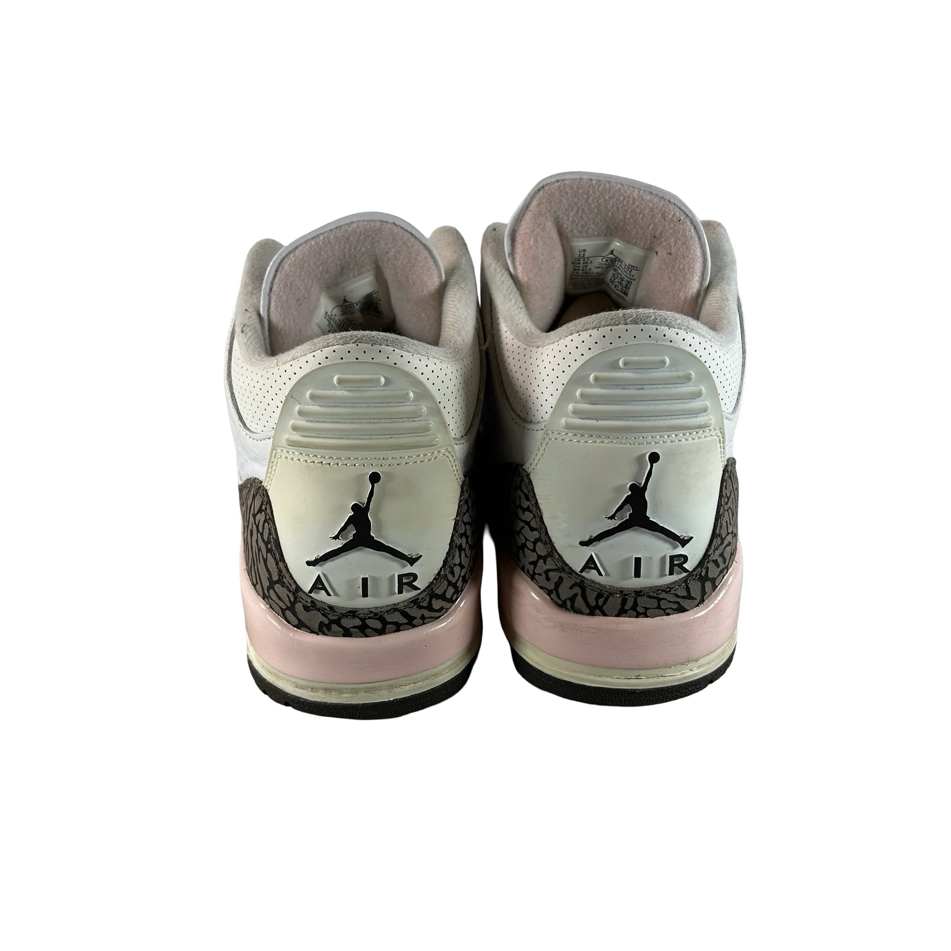 CK9246 102 Jordan 3 Retro Neapolitan Dark Mocha (Women's) - 12 W (Used) - Image 3