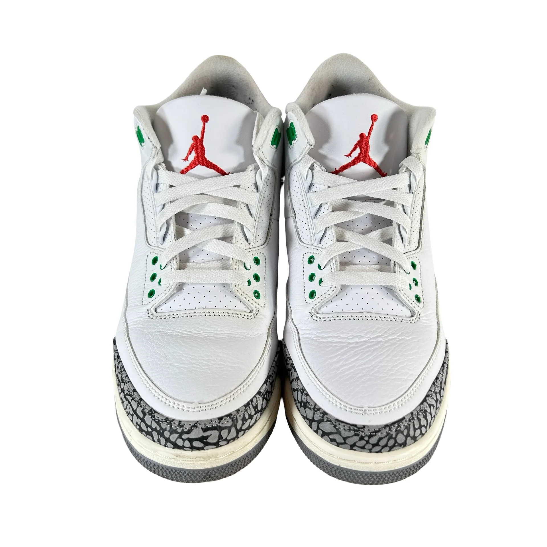 CK9246 136 Jordan 3 Retro Lucky Green (W) [USED] - 11 W (Used) - Image 2
