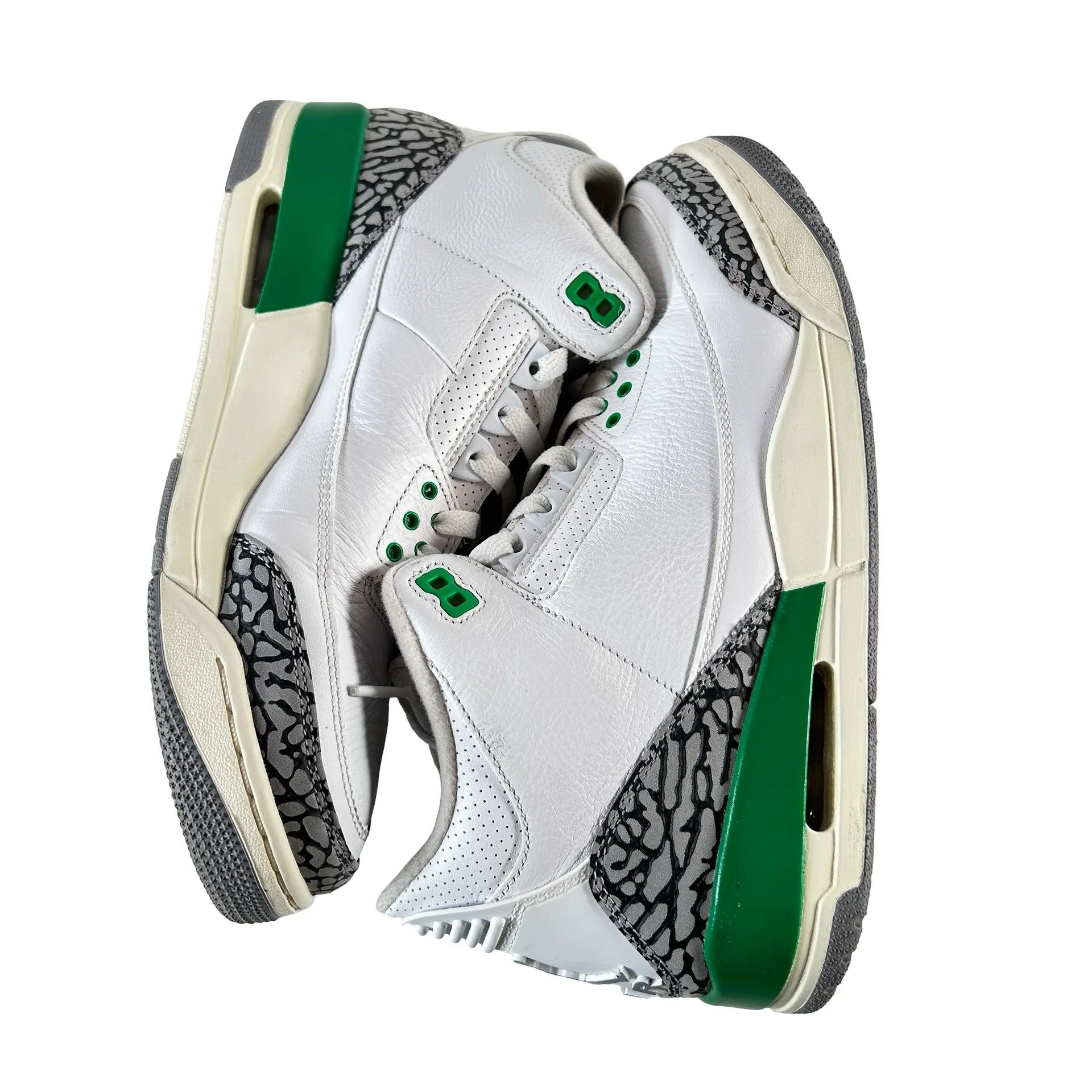 CK9246 136 Jordan 3 Retro Lucky Green (W) [USED] - 11 W (Used) - Image 5