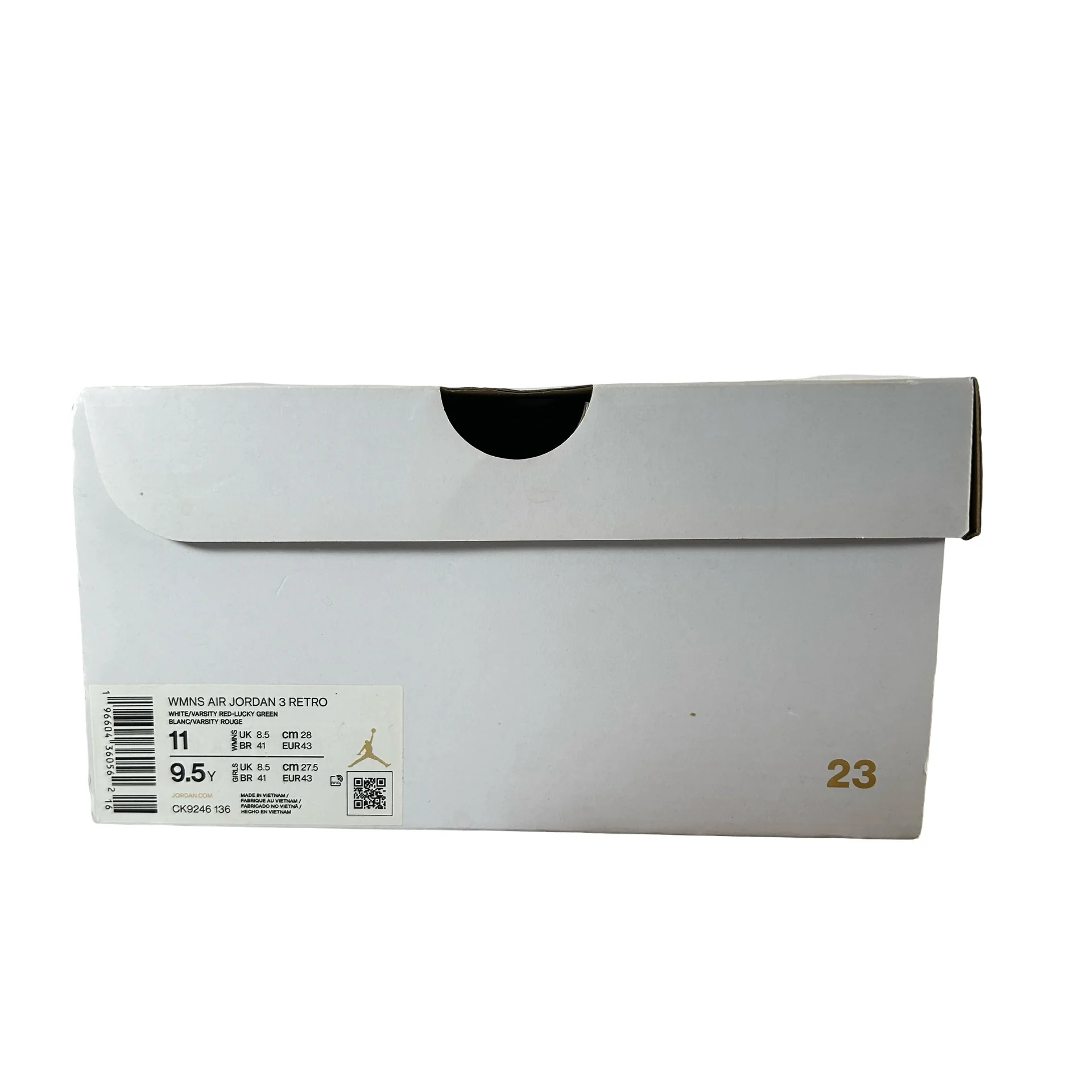 CK9246 136 Jordan 3 Retro Lucky Green (W) [USED] - 11 W (Used) - Image 7