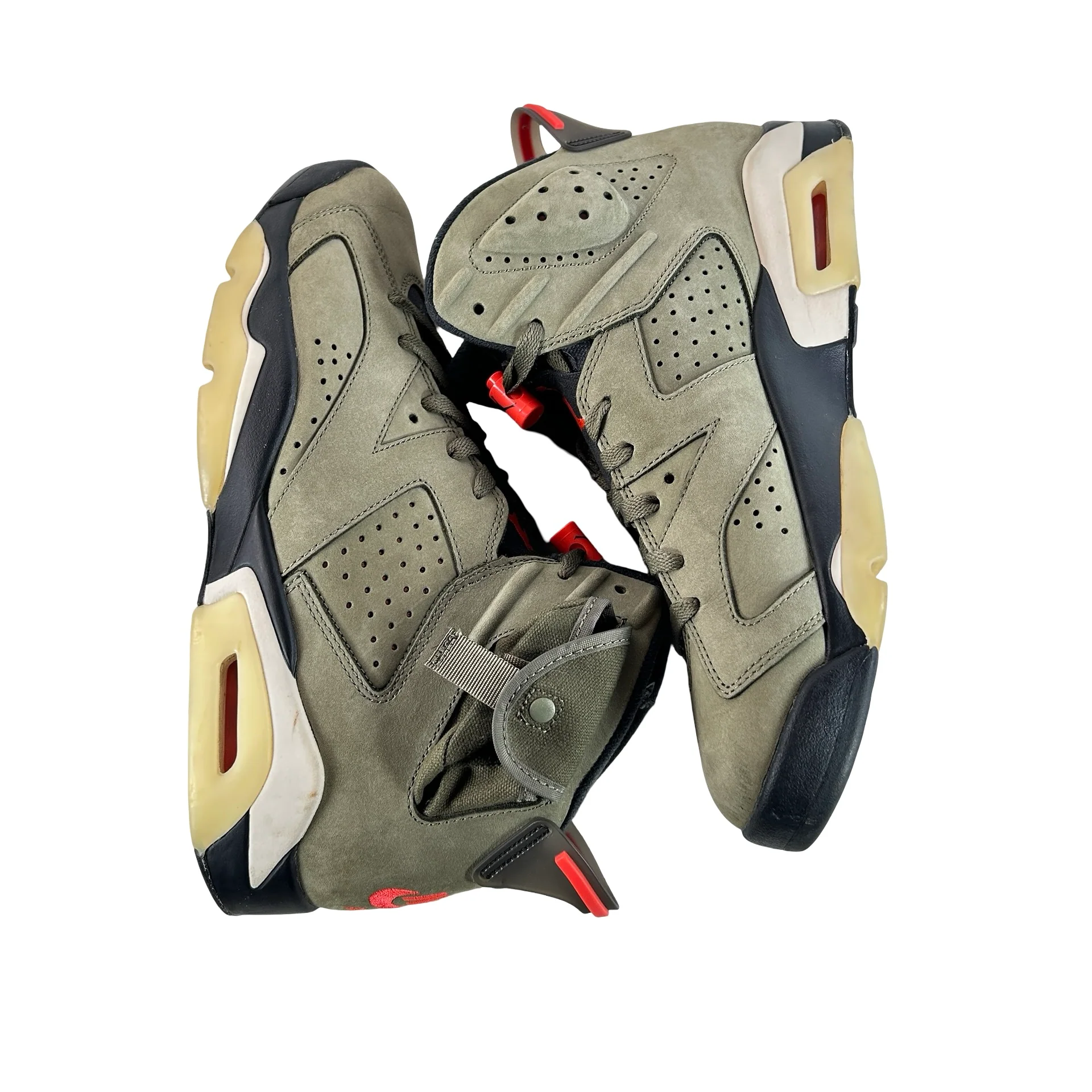 CN1084 200 Air Jordan 6 Retro Travis Scott [USED] - 10.5 M (Used13) - Image 4