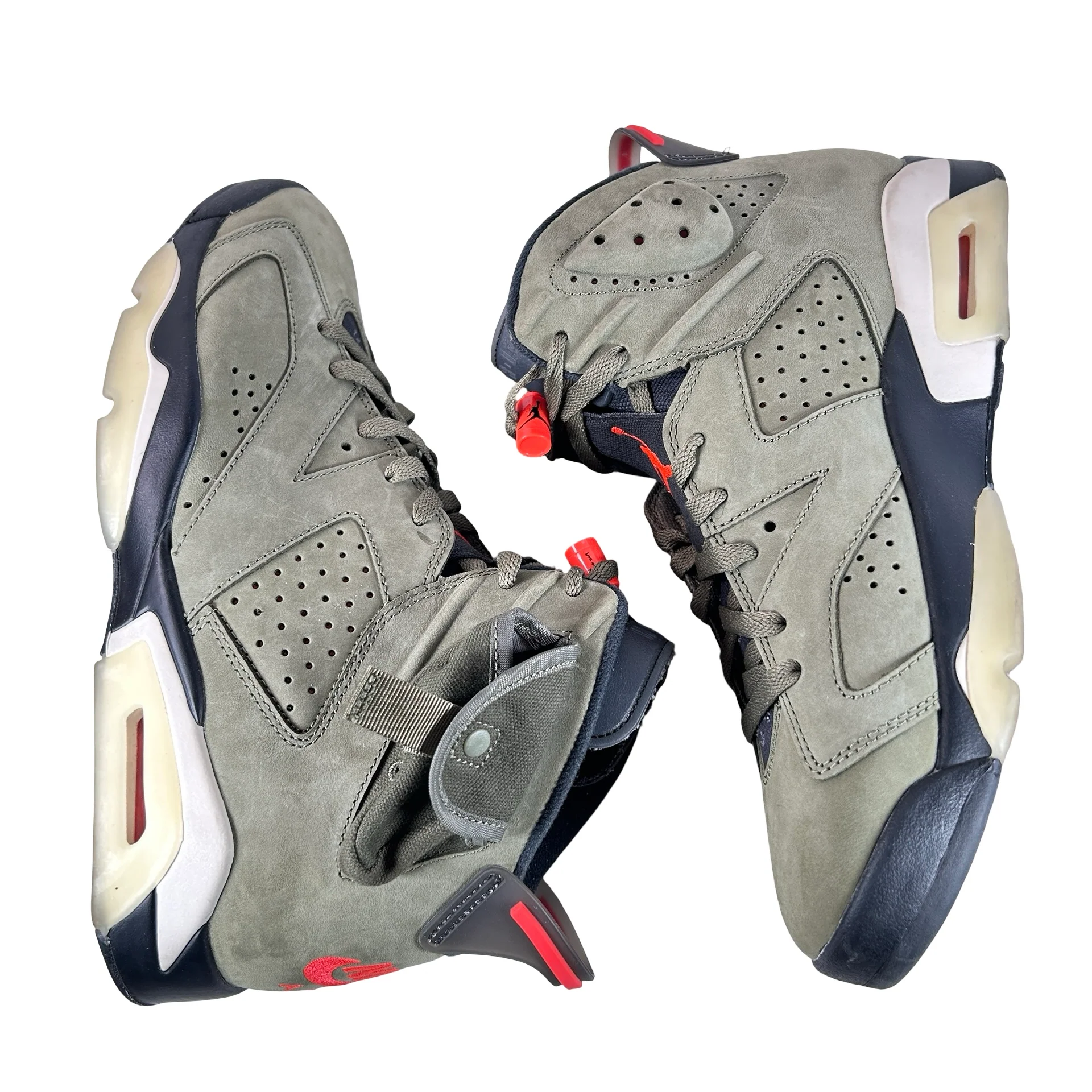 CN1084 200 Air Jordan 6 Retro Travis Scott [USED] - 10.5 M (Used12) - Image 4