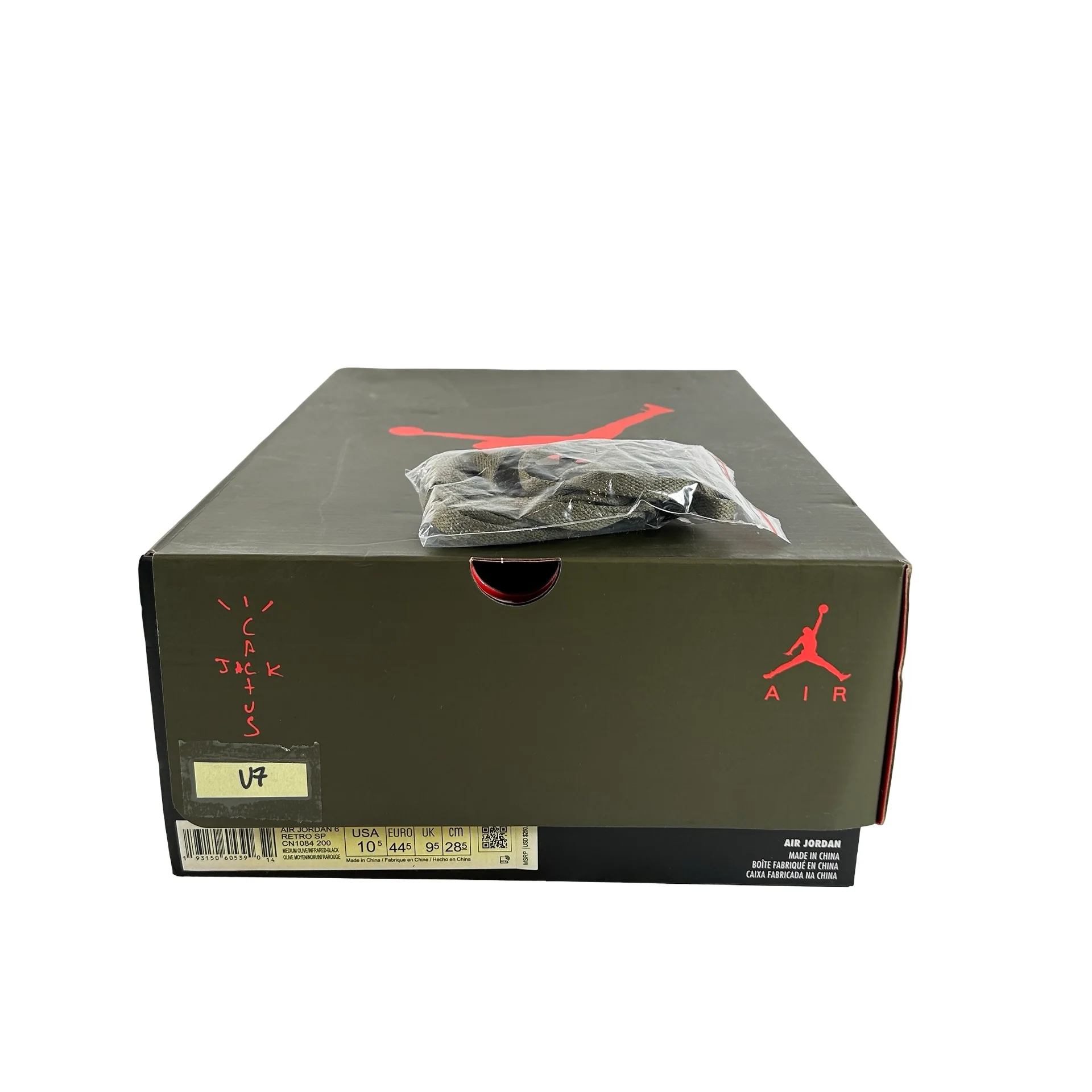 CN1084 200 Jordan 6 Retro Travis Scott [USED] - 10.5 M (Used7) - Image 7