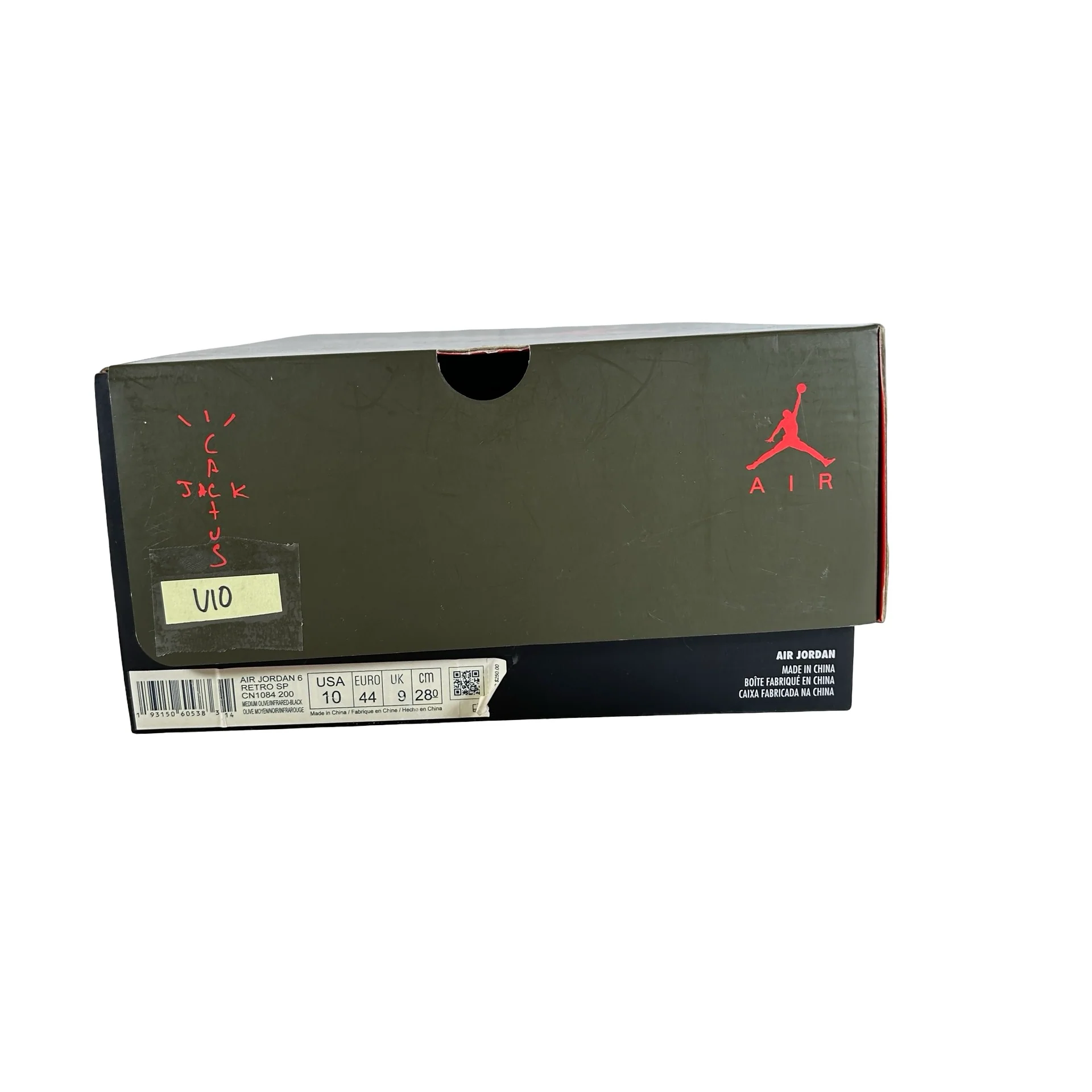 CN1084 200 Jordan 6 Retro Travis Scott [USED] - 10 M (Used10) - Image 7