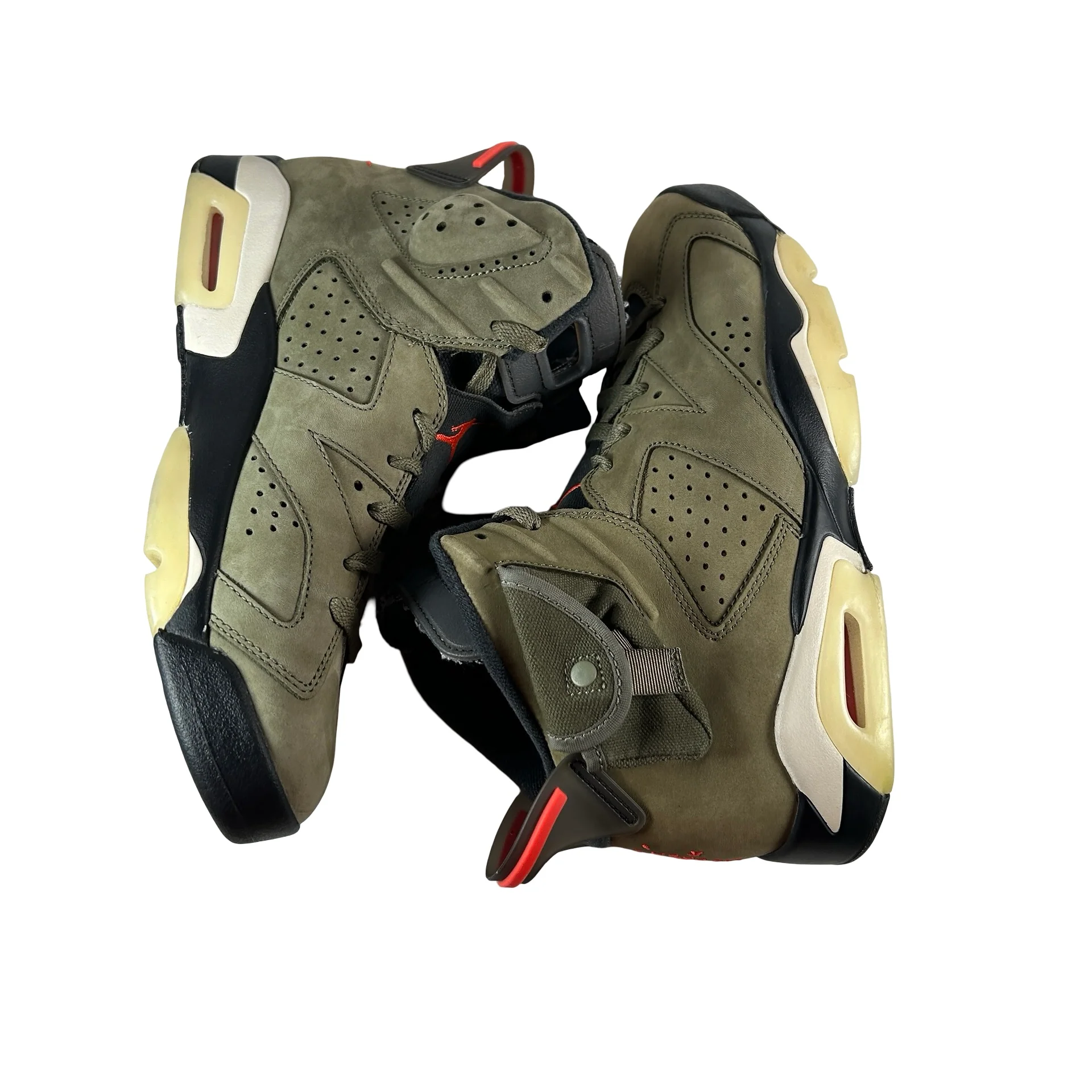 CN1084 200 Jordan 6 Retro Travis Scott [USED] - 8.5 M (Used) (No Box) - Image 6