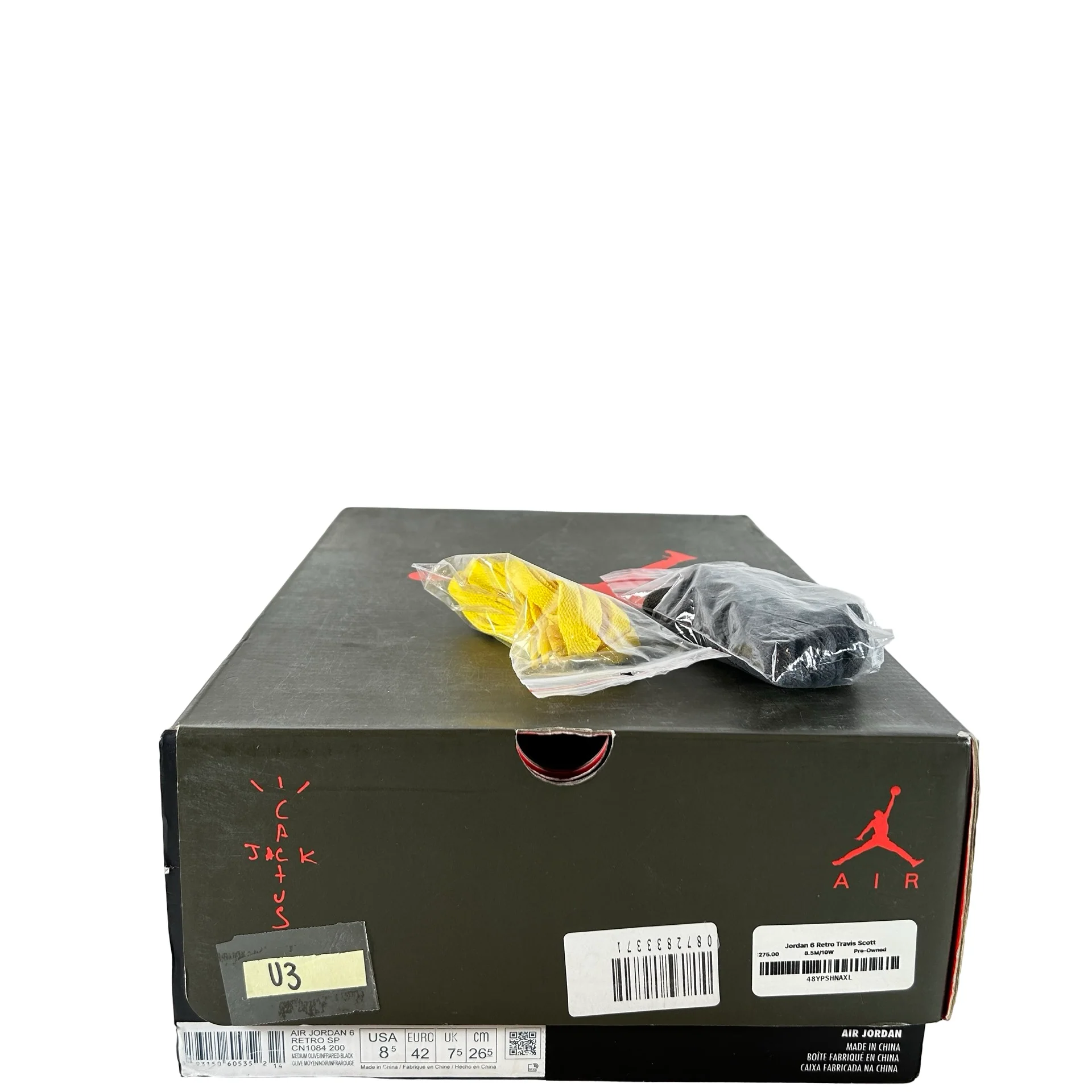 CN1084 200 Jordan 6 Retro Travis Scott [USED] - 8.5 M (Used3) - Image 7