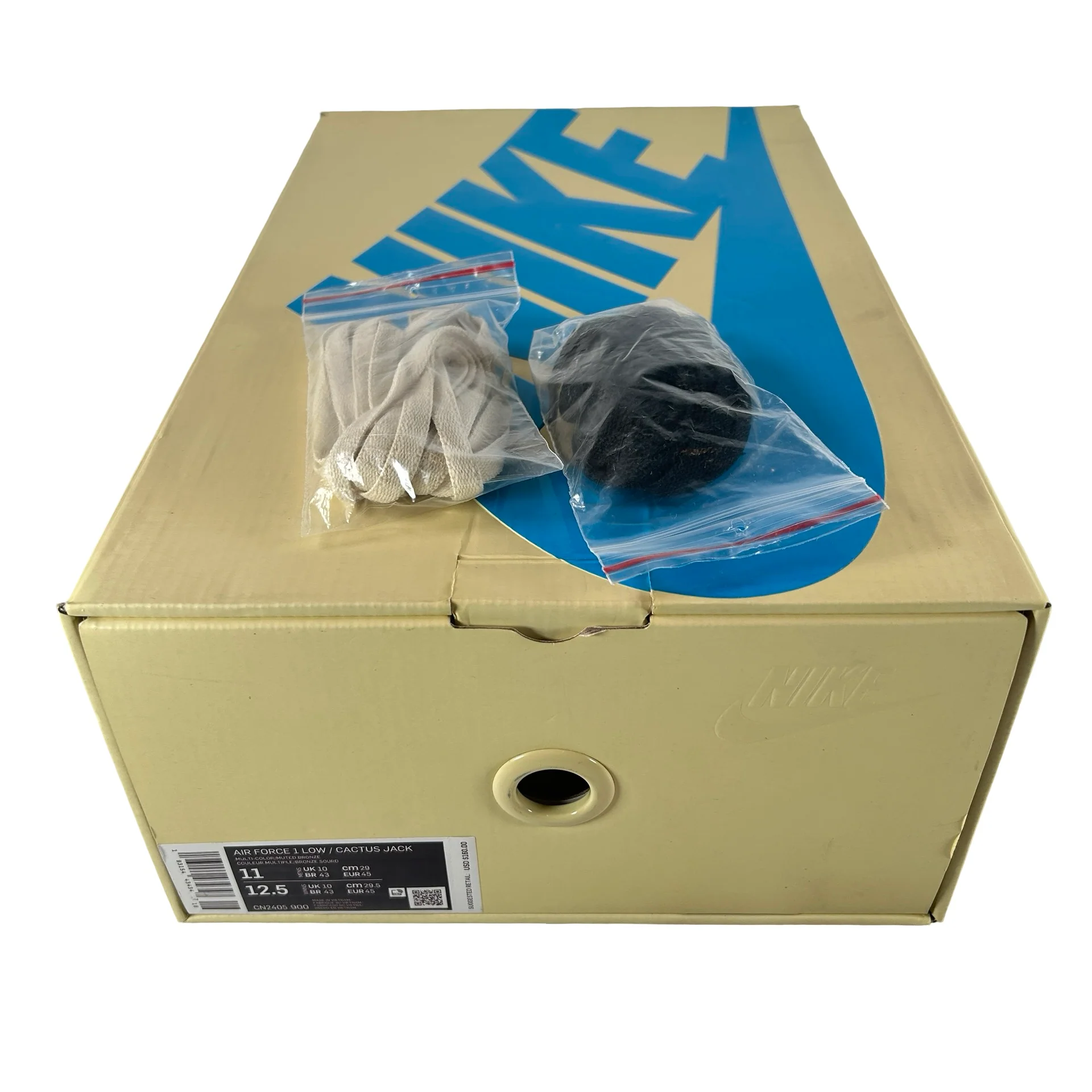 CN2405 900 Nike Air Force 1 Low Travis Scott Cactus Jack [USED] - 11 M (Used) - Image 7