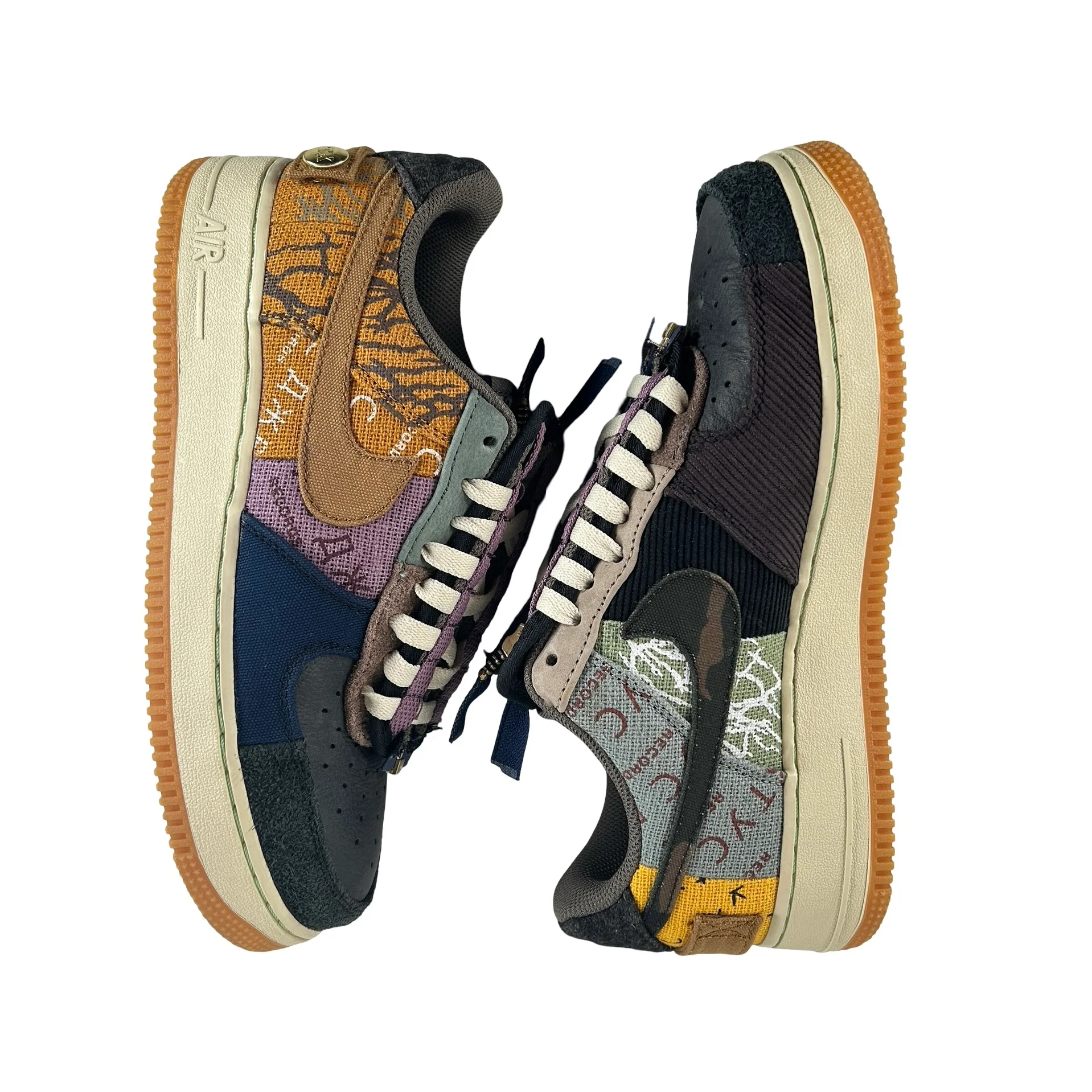 CN2405 900 Nike Air Force 1 Low Travis Scott Cactus Jack [USED] - 7.5 M (Used3) - Image 5