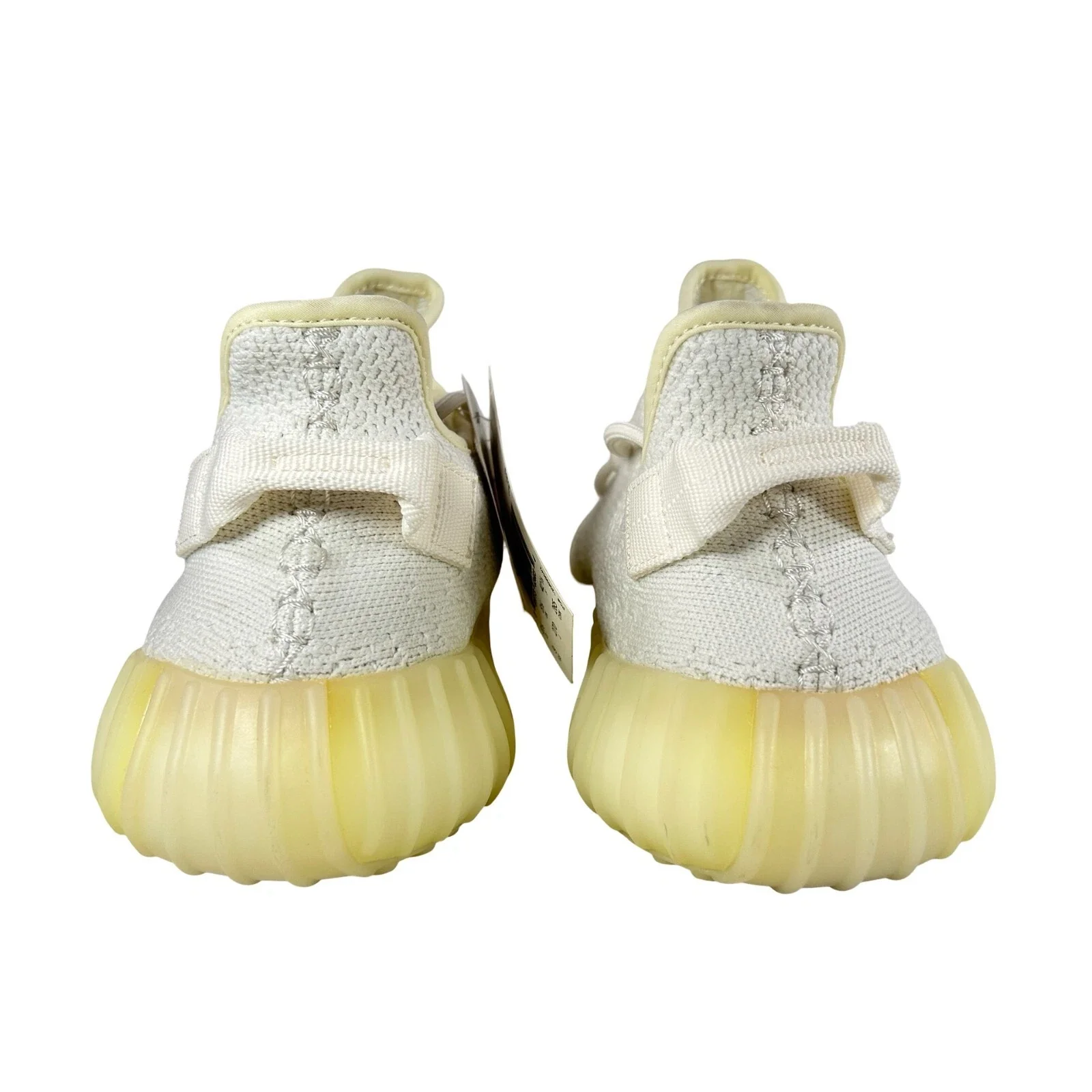 CP9366 Adidas Yeezy 350 V2 Cream White - 9 M (Soles Yellowing) (Replace Box) - Image 3