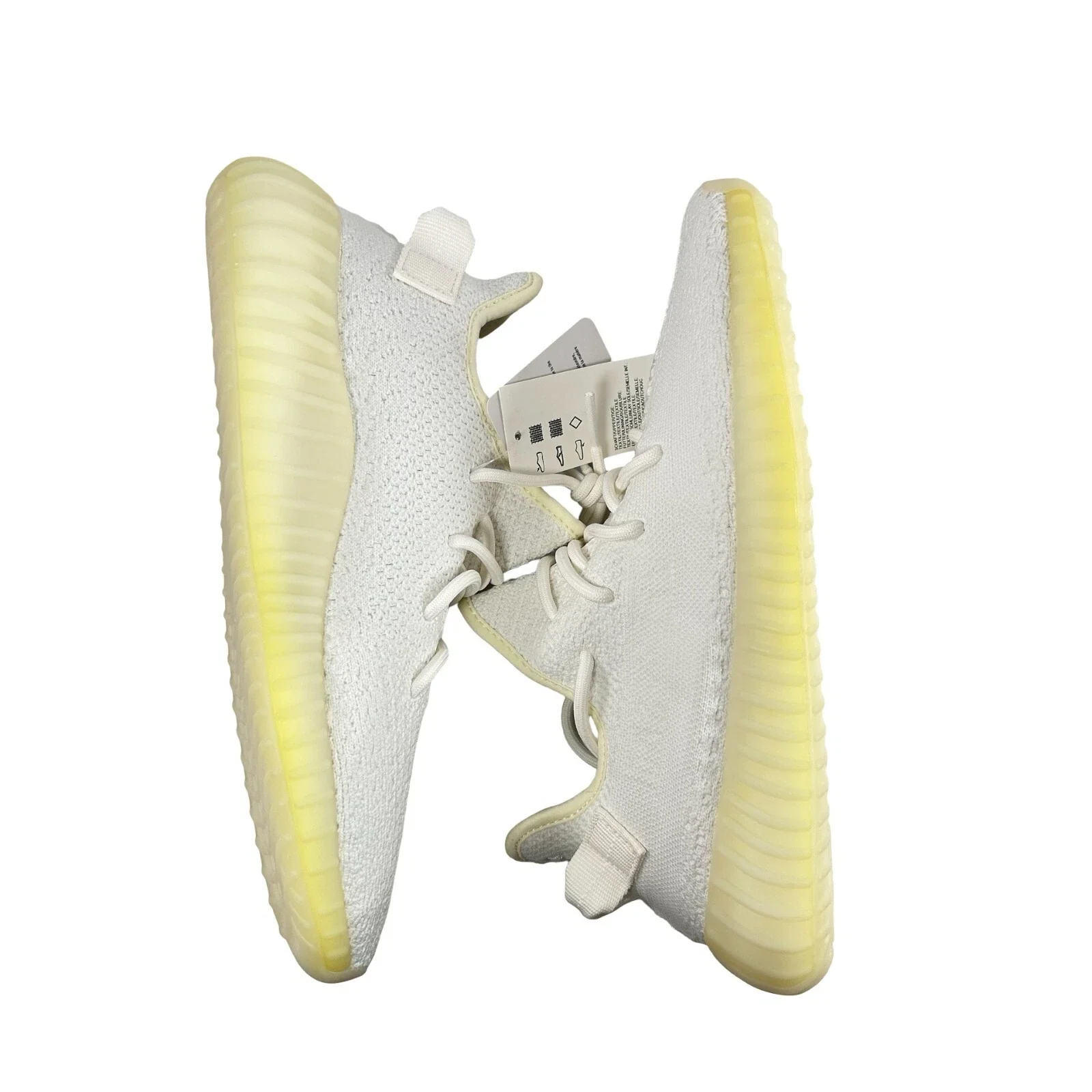 CP9366 Adidas Yeezy 350 V2 Cream White - 9 M (Soles Yellowing) (Replace Box) - Image 5