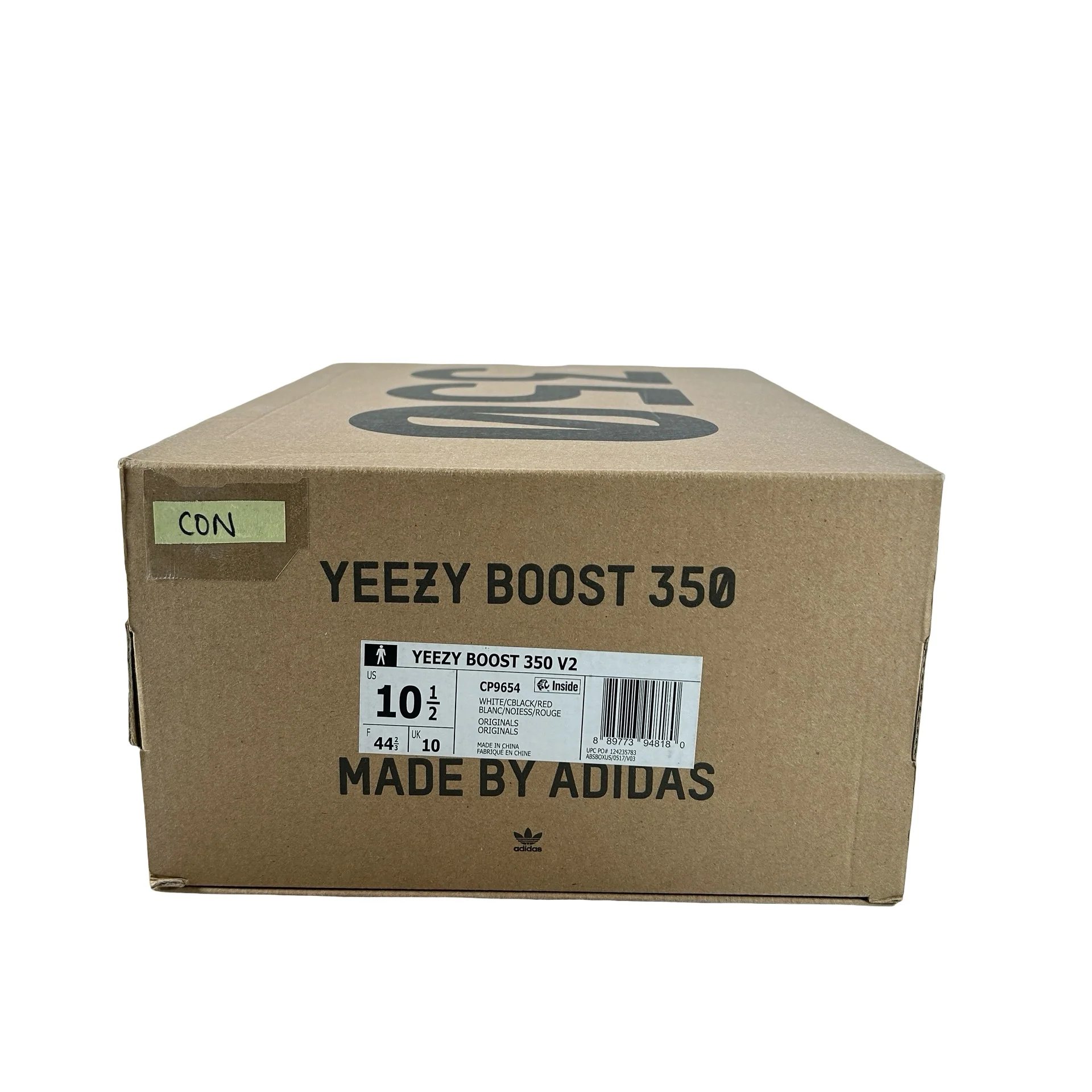 CP9654 Yeezy 350 V2 Zebra [CONDITIONAL] - 10.5 M (Yellowing) - Image 7