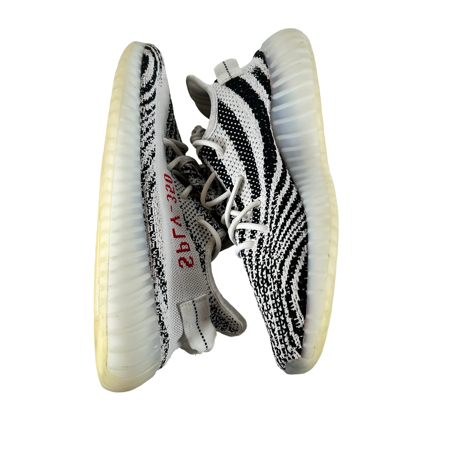 CP9654 Yeezy 350 V2 Zebra [USED] - 12 M (Used5) - Image 4