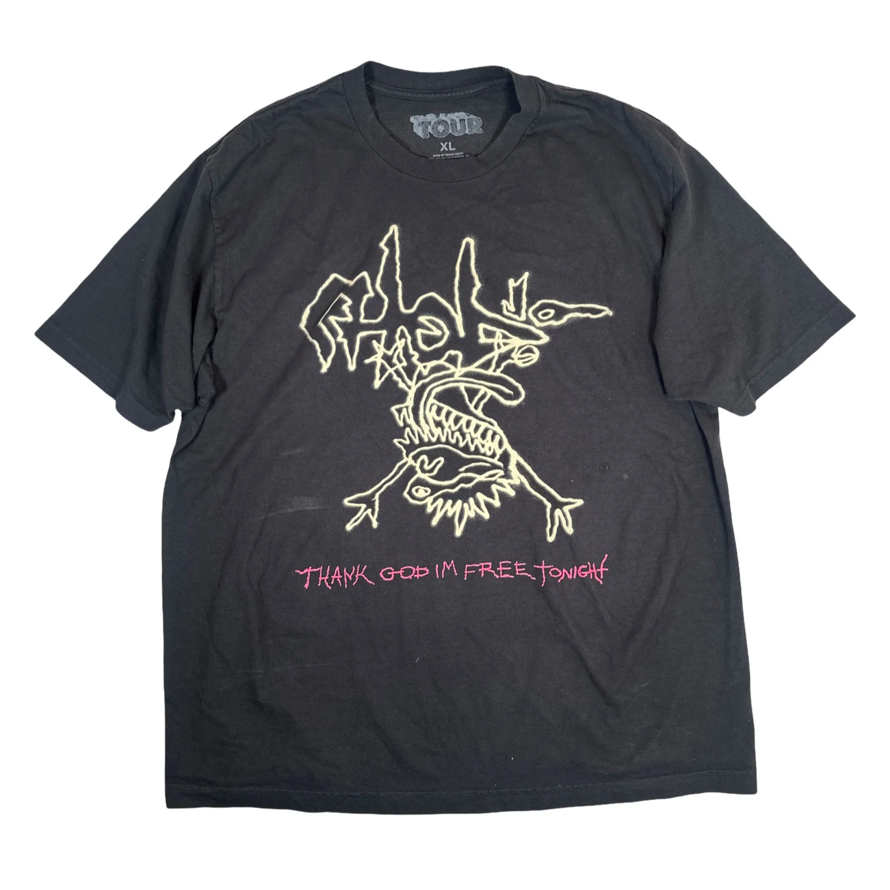 CPFM x Travis Thank God Im Free Tonight European Merch [USED] - XL (Used)