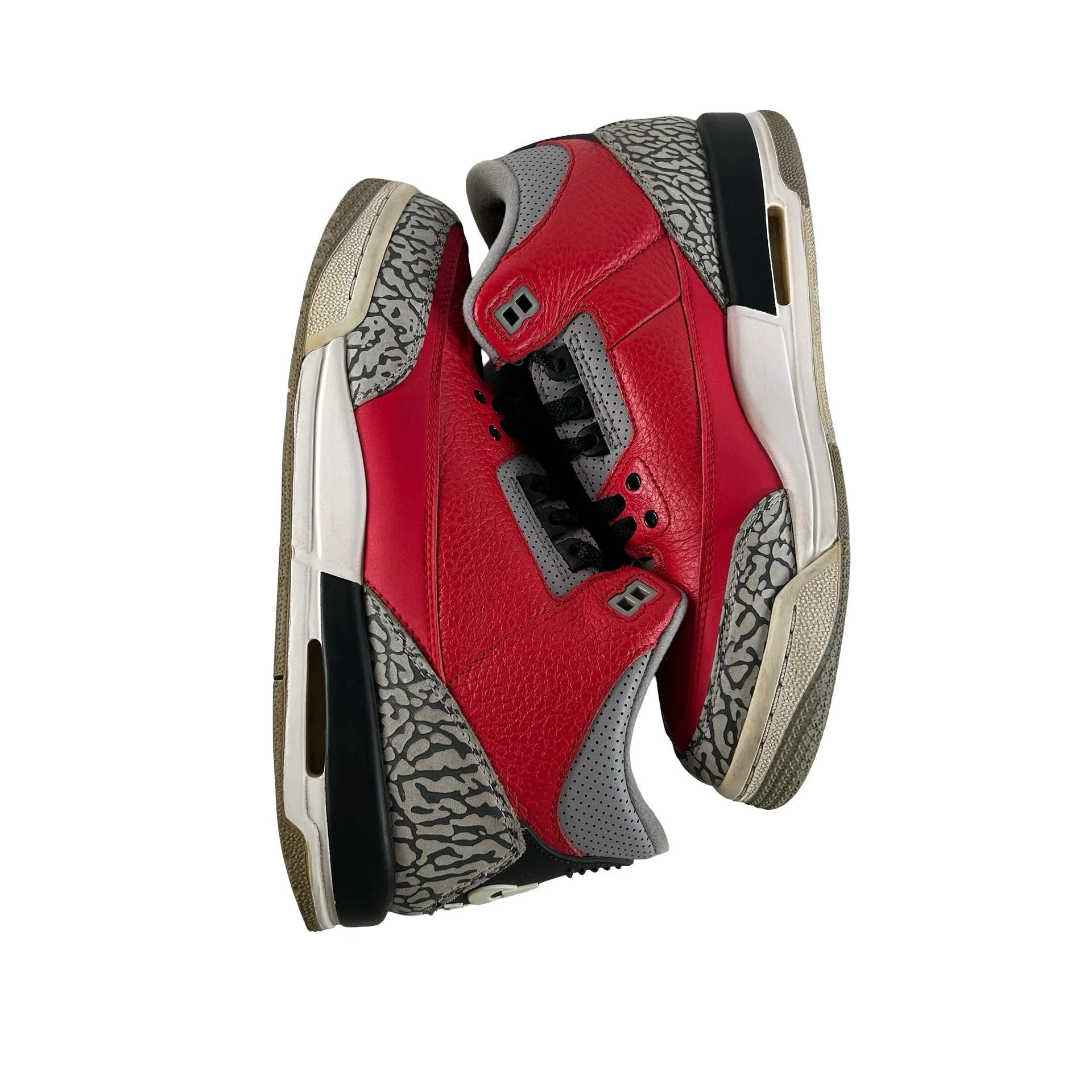 CQ0488 600 Jordan 3 Retro SE Fire Red (GS) - 7 Y (Used) - Image 4