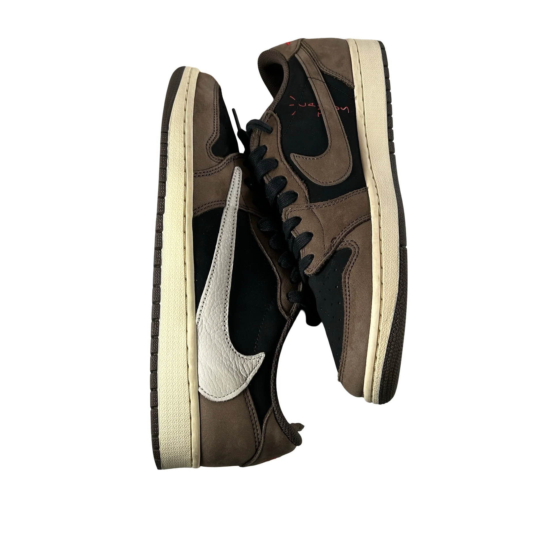 CQ4277 001 Jordan 1 Low Travis Scott Mocha [USED] - 10 M (Used2) - Image 4