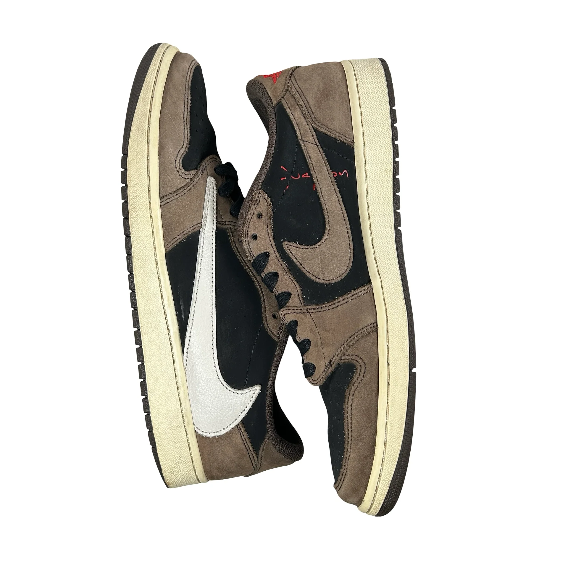 CQ4277 001 Jordan 1 Low Travis Scott Mocha [USED] - 12 M (Used) - Image 4