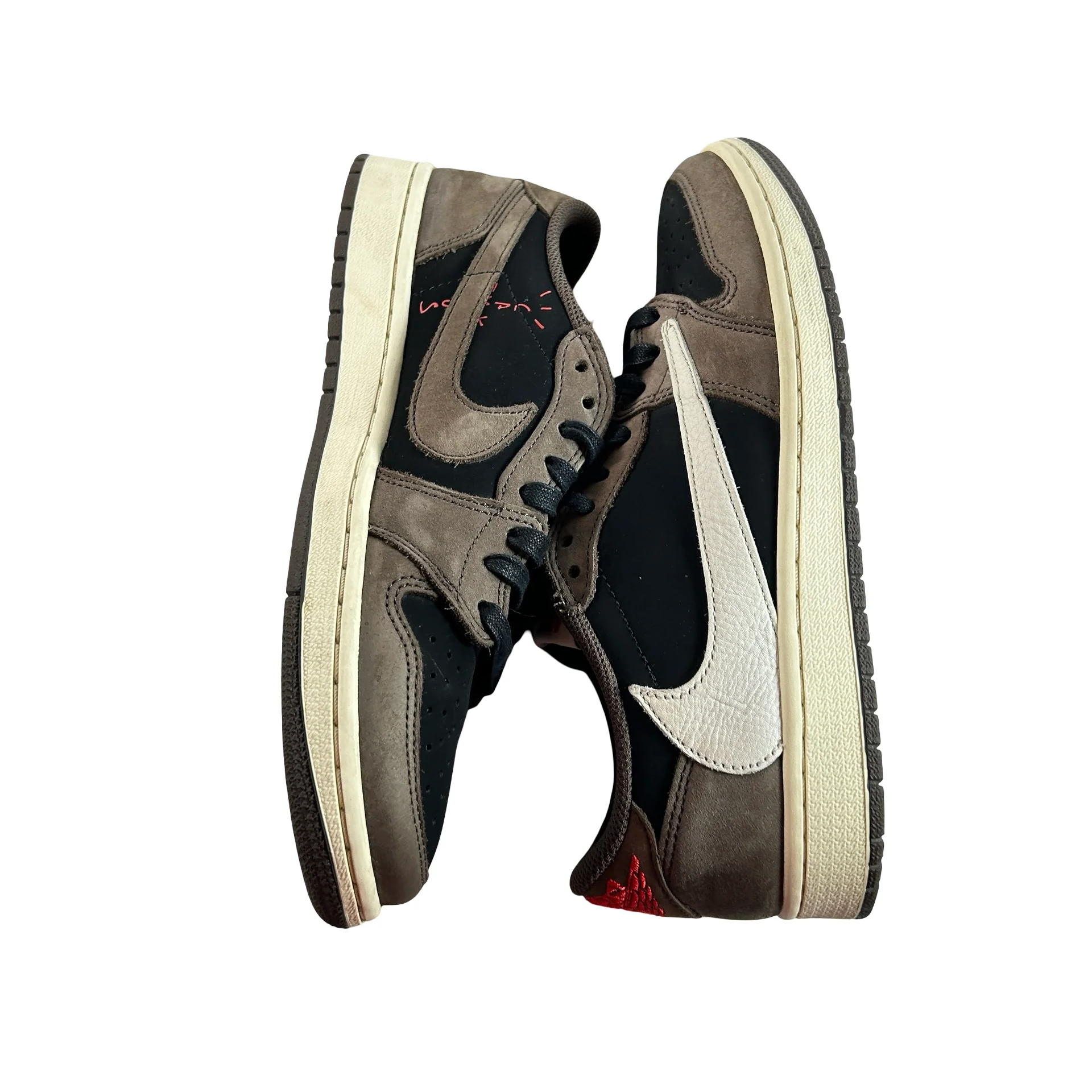 CQ4277 001 Jordan 1 Low Travis Scott Mocha [USED] - 8 M (Used) - Image 4