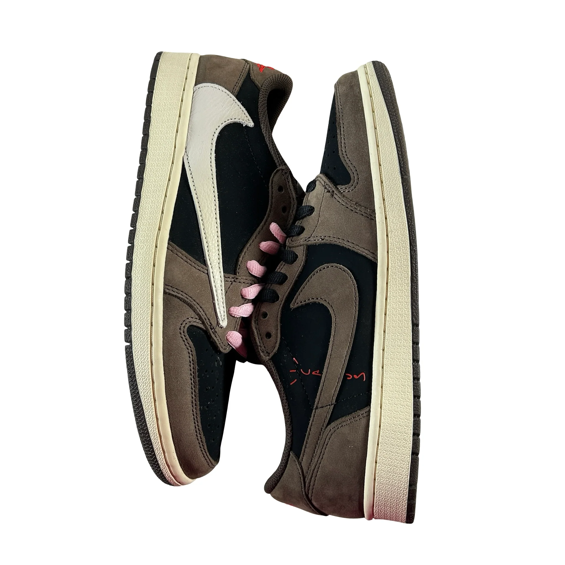 CQ4277 001 Jordan 1 Low Travis Scott Mocha [USED] - 9 M (Used3) - Image 4