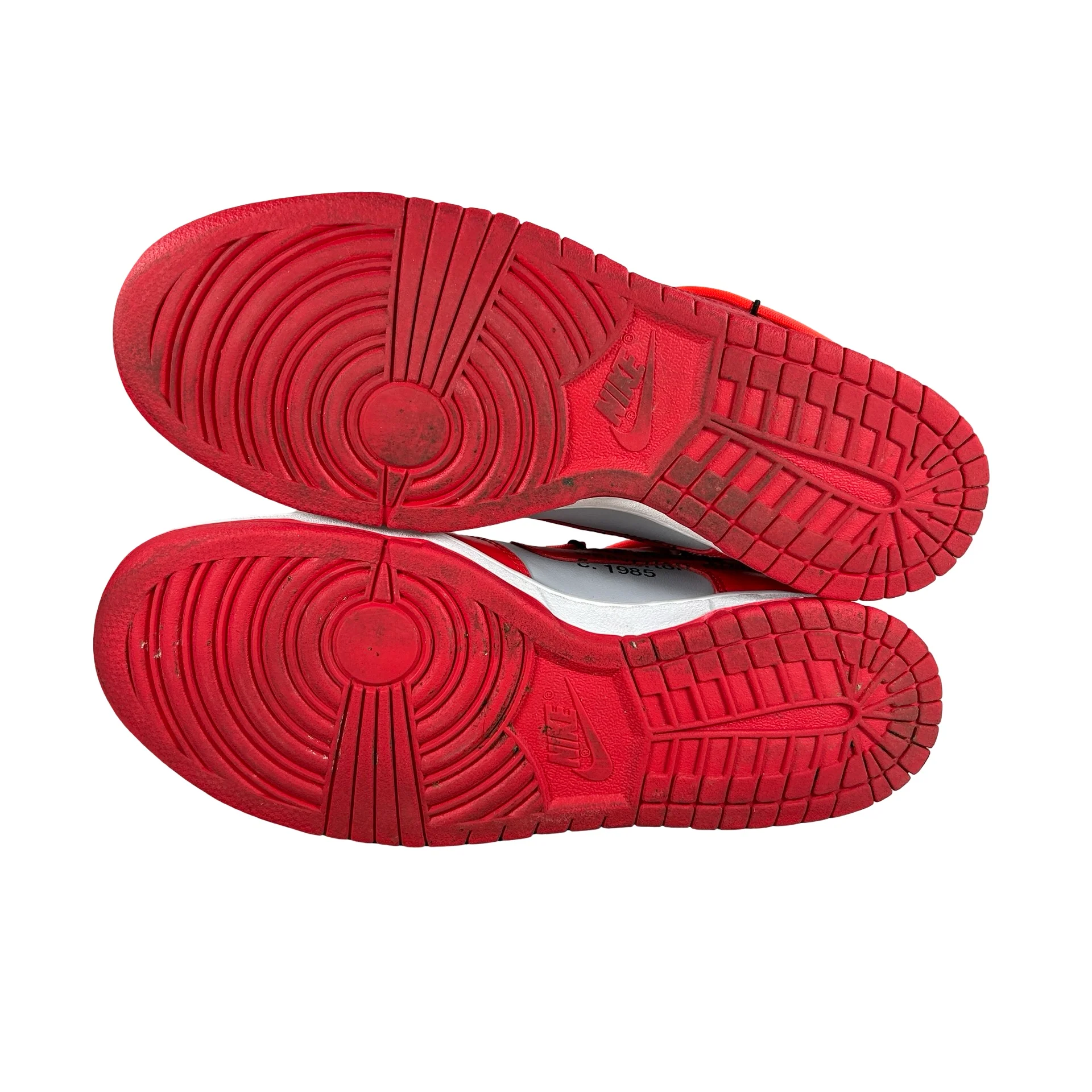 CT0856 600 Dunk Low Off-White Red [USED] - 8.5 M (Used) - Image 6