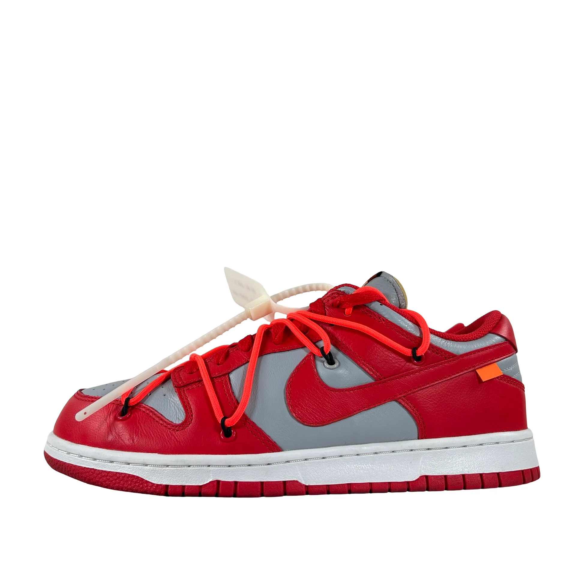 CT0856 600 Dunk Low Off-White Red [USED] - 8.5 M (Used) (No Box)